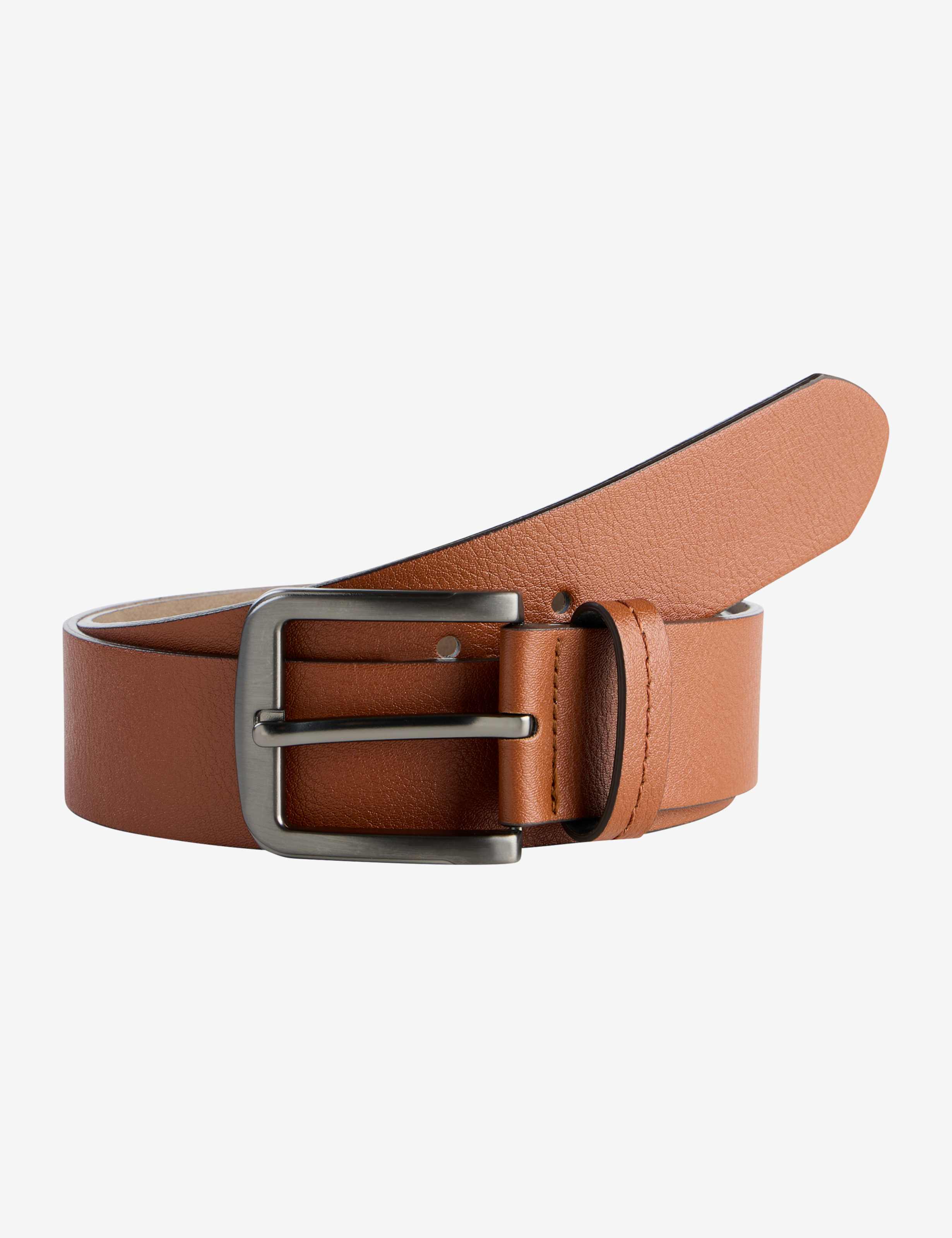 Homme Style CEINTURE POUR HOMME Marron  Détourage avant