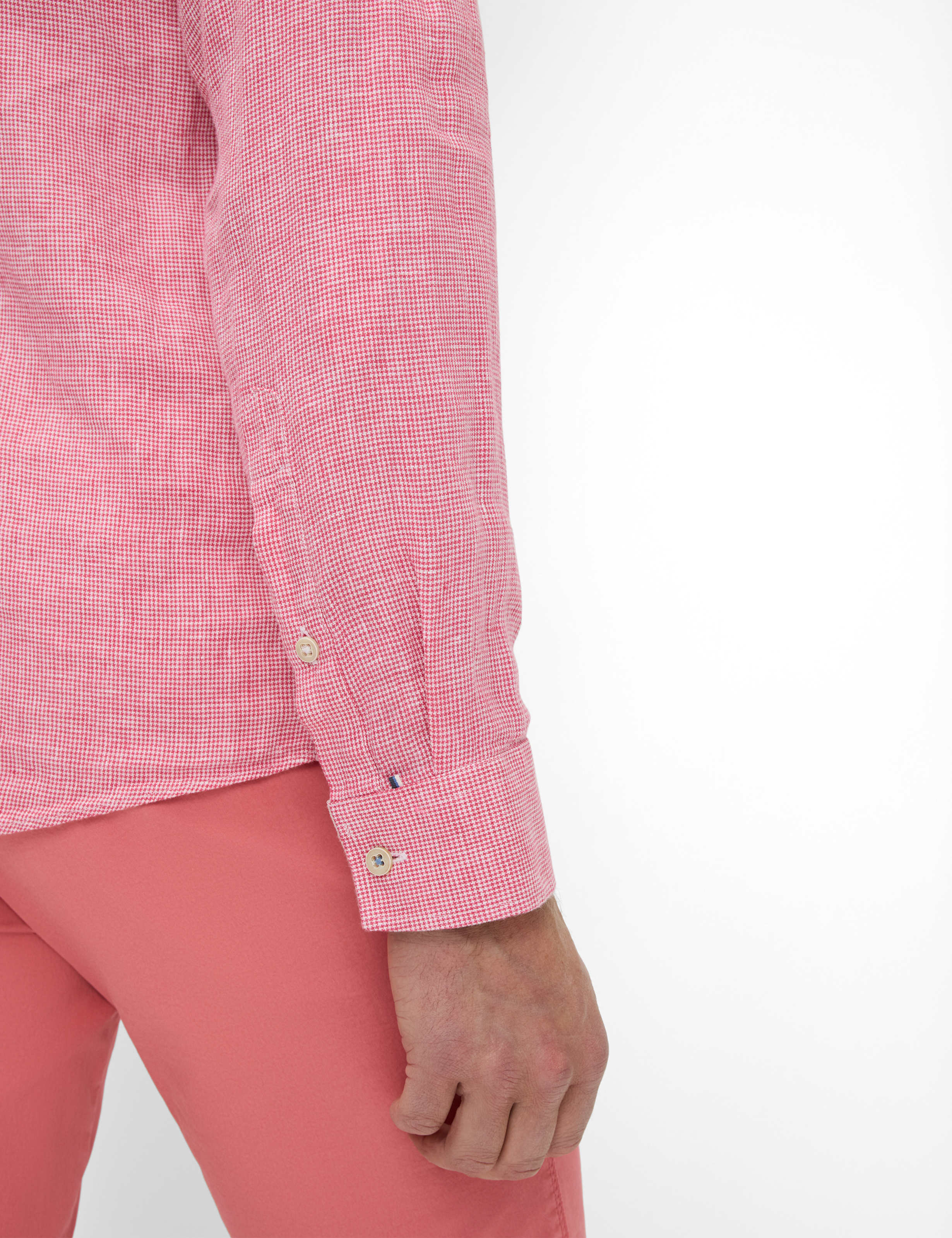 Herren Style DIRK Hellrot  Detail 2