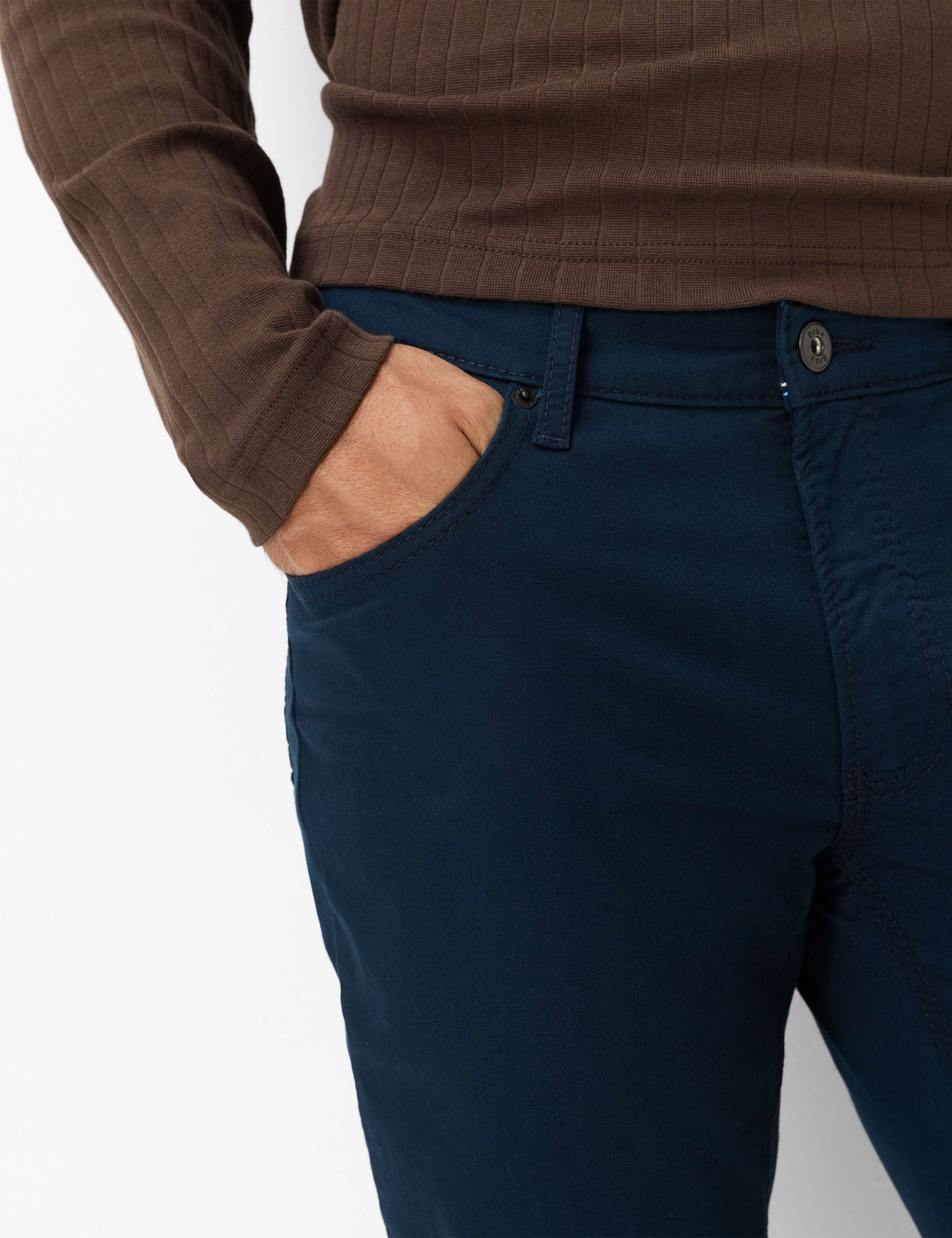 Men Style CHUCK Dark Blue Modern Fit Detail 2