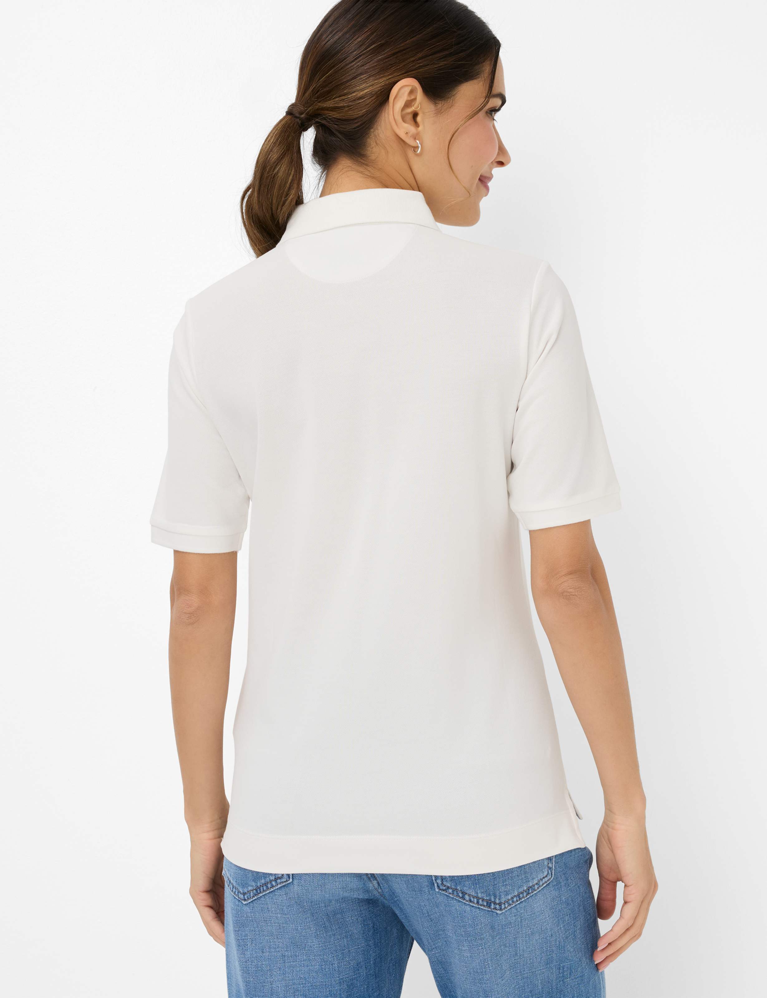 Damen Style CLEO Cremeweiß  Model Rueck