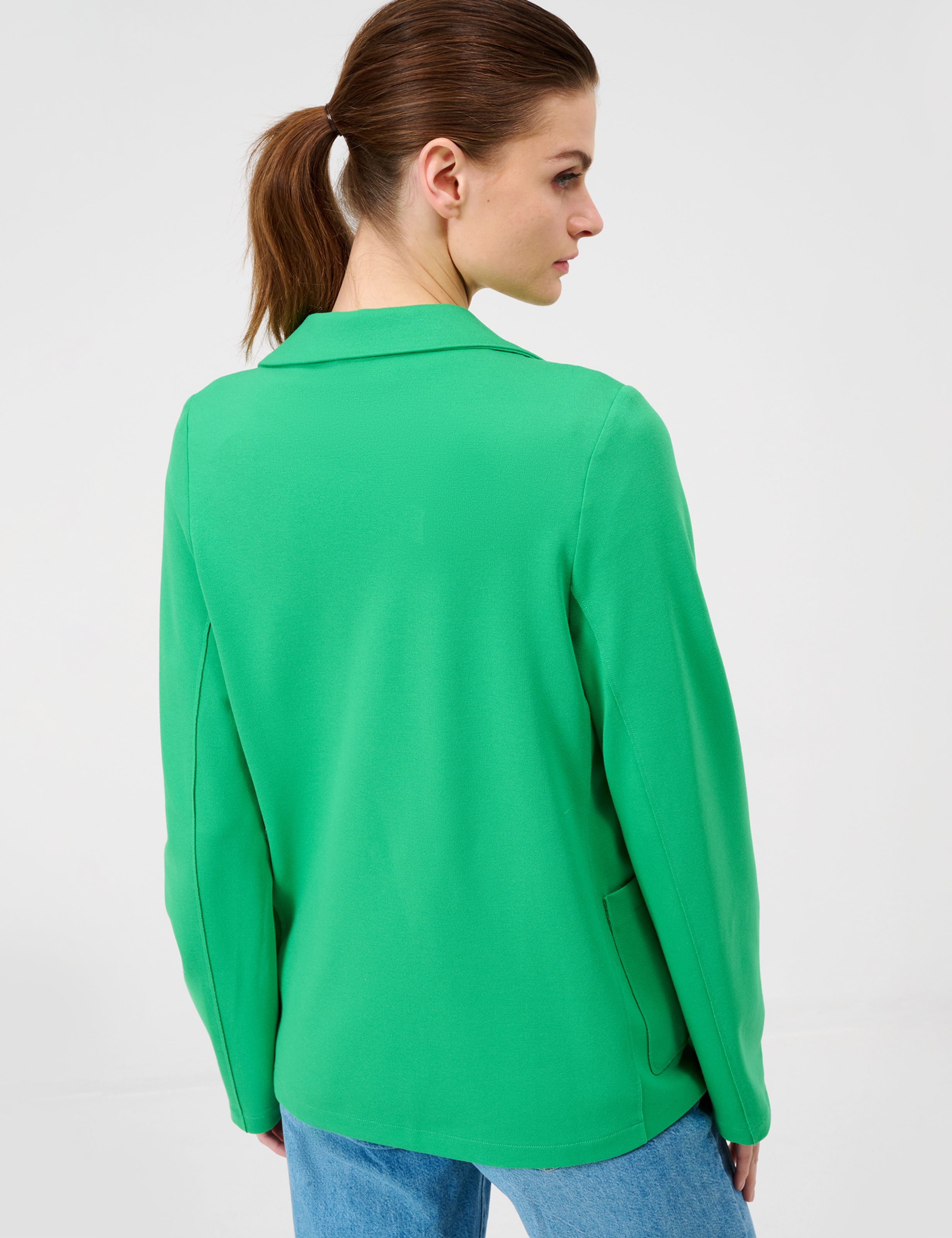 Women Style BELLA apple green  Model back