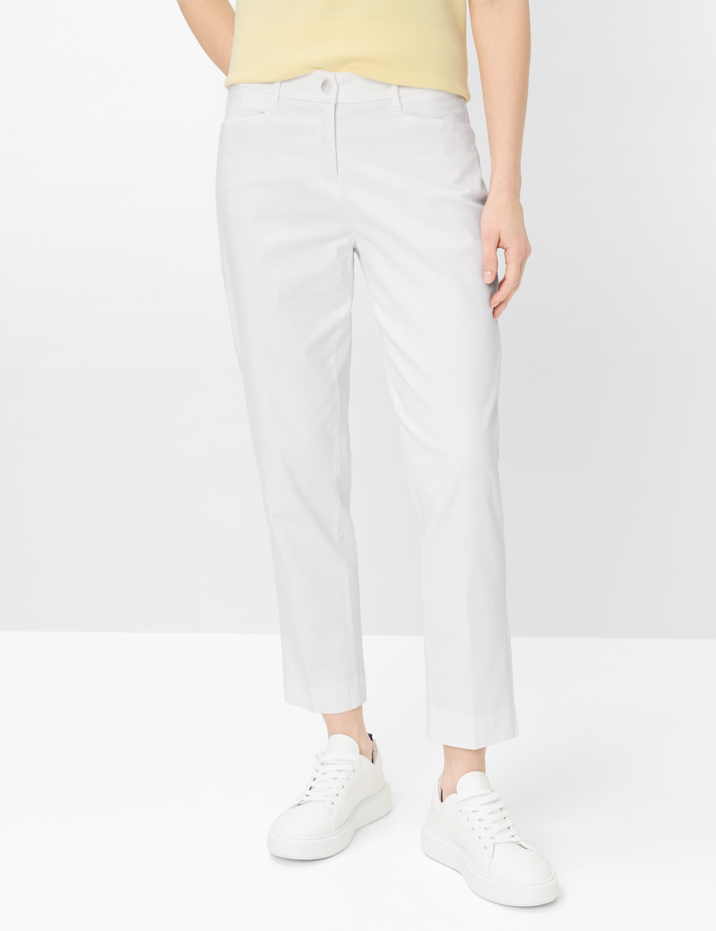 Thumbnail - Brax Damen Chino Style MARA S WHITE, weiß, Gr. 34K