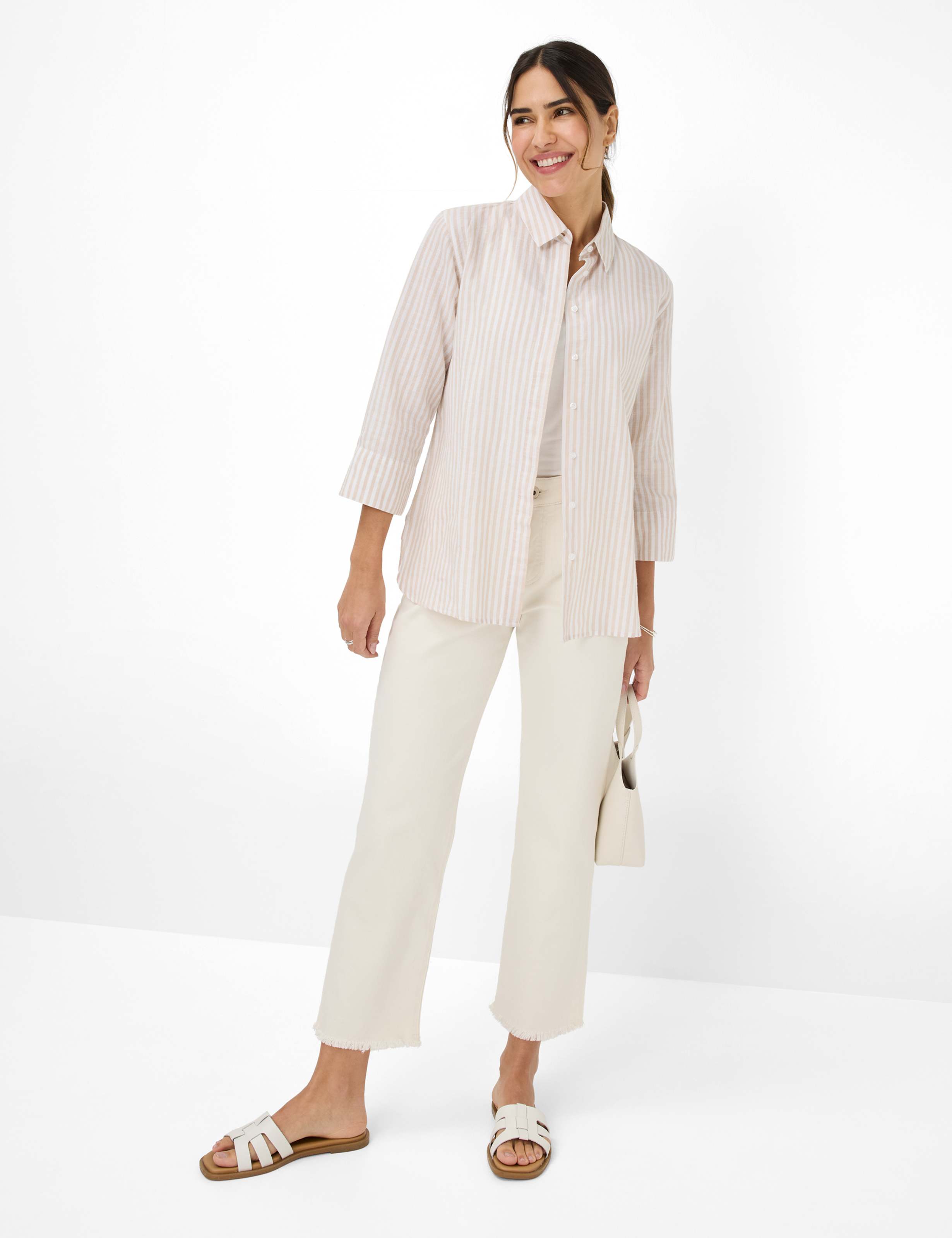 Women Style VICKI Light Beige  Model Outfit
