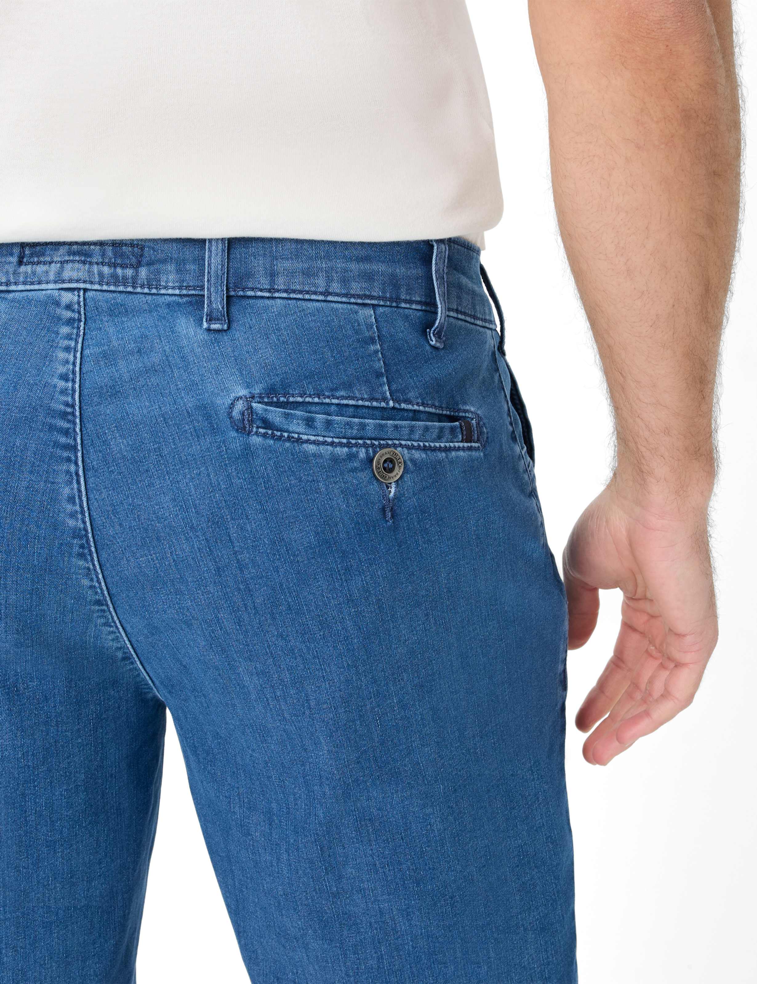 Homme Style BURT Denim Bleu Regular Fit Détail 1