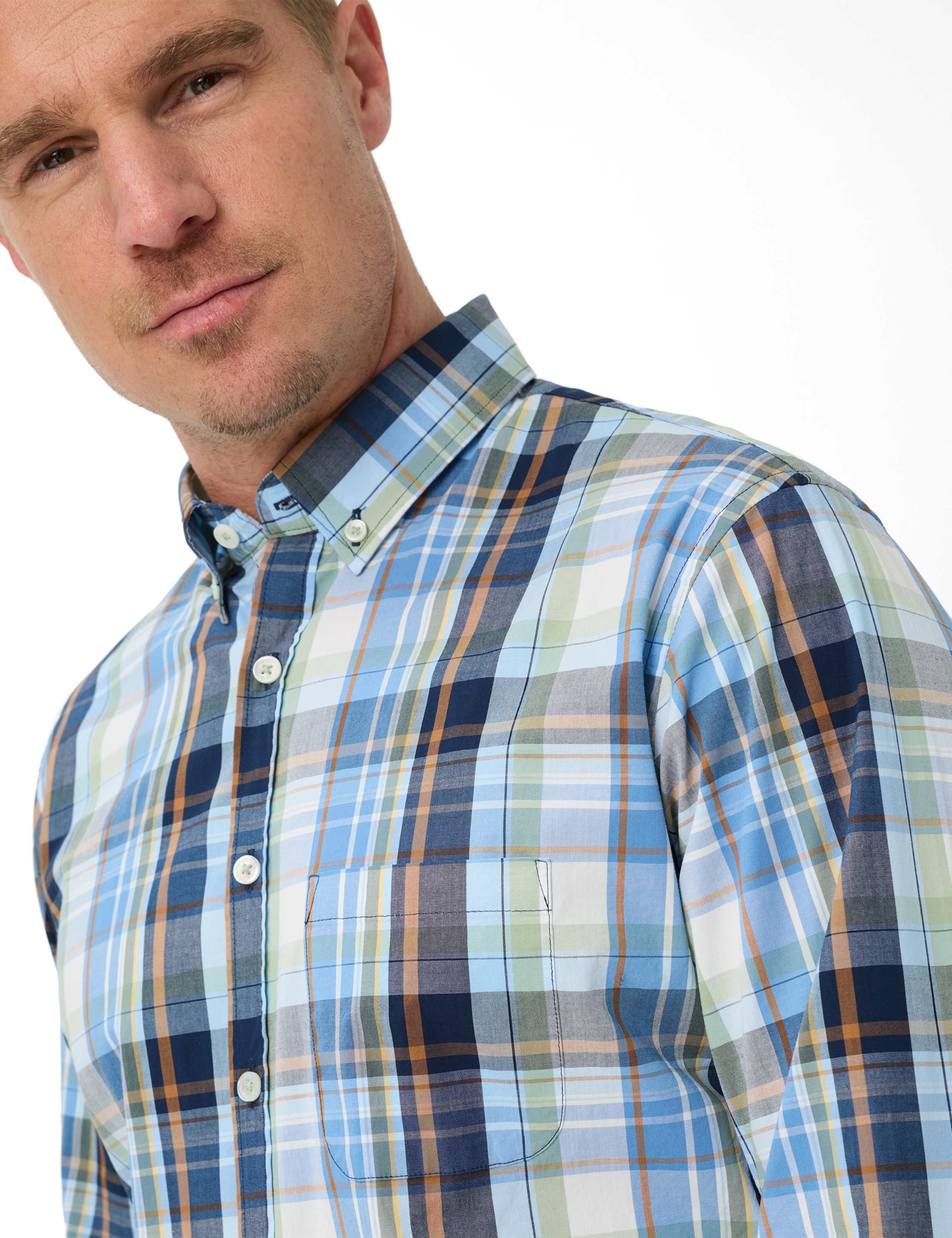 Heren Style DANIEL Groen - Khaki  Detail 2