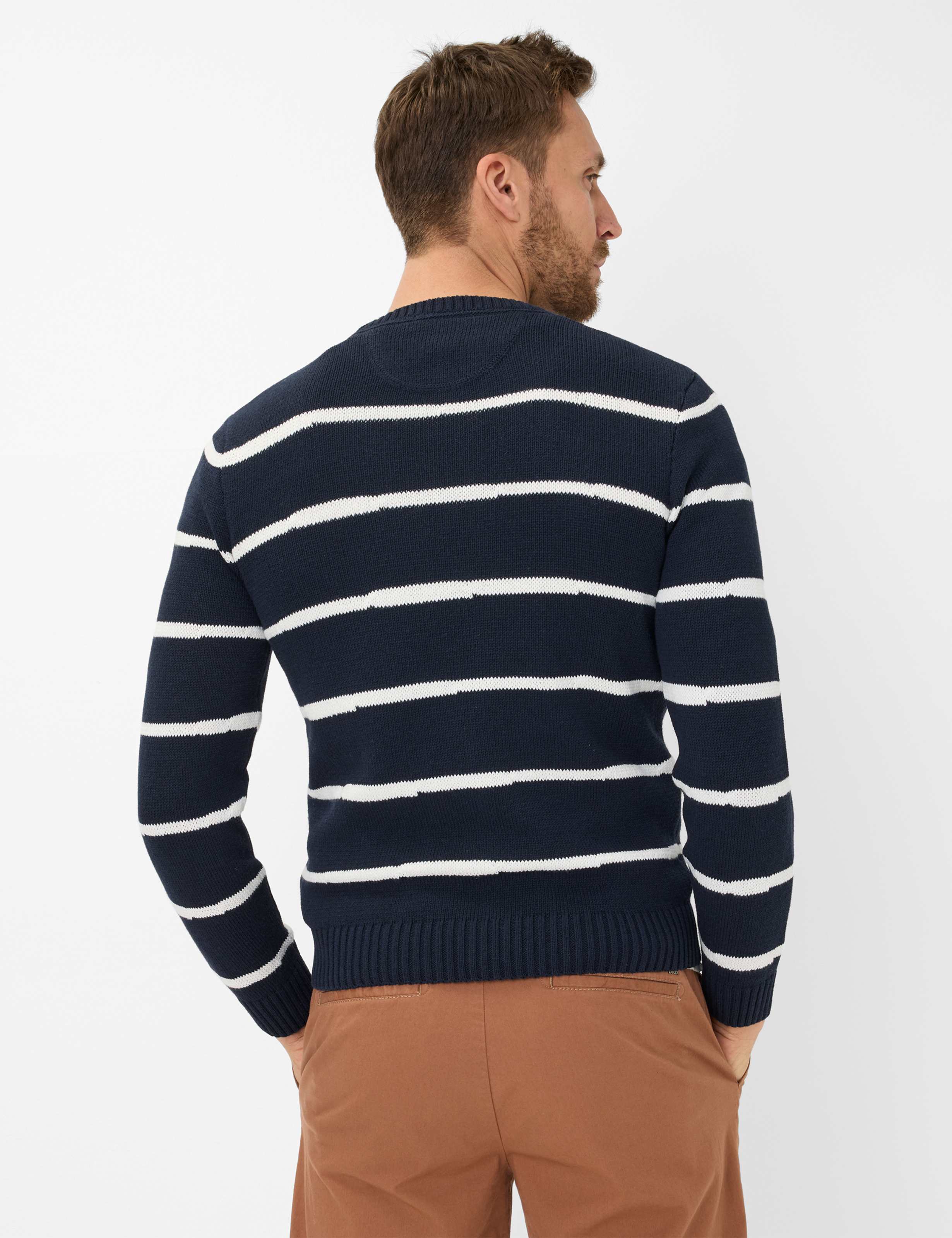 Homme Style RICK Bleu Foncé  Dos mannequin