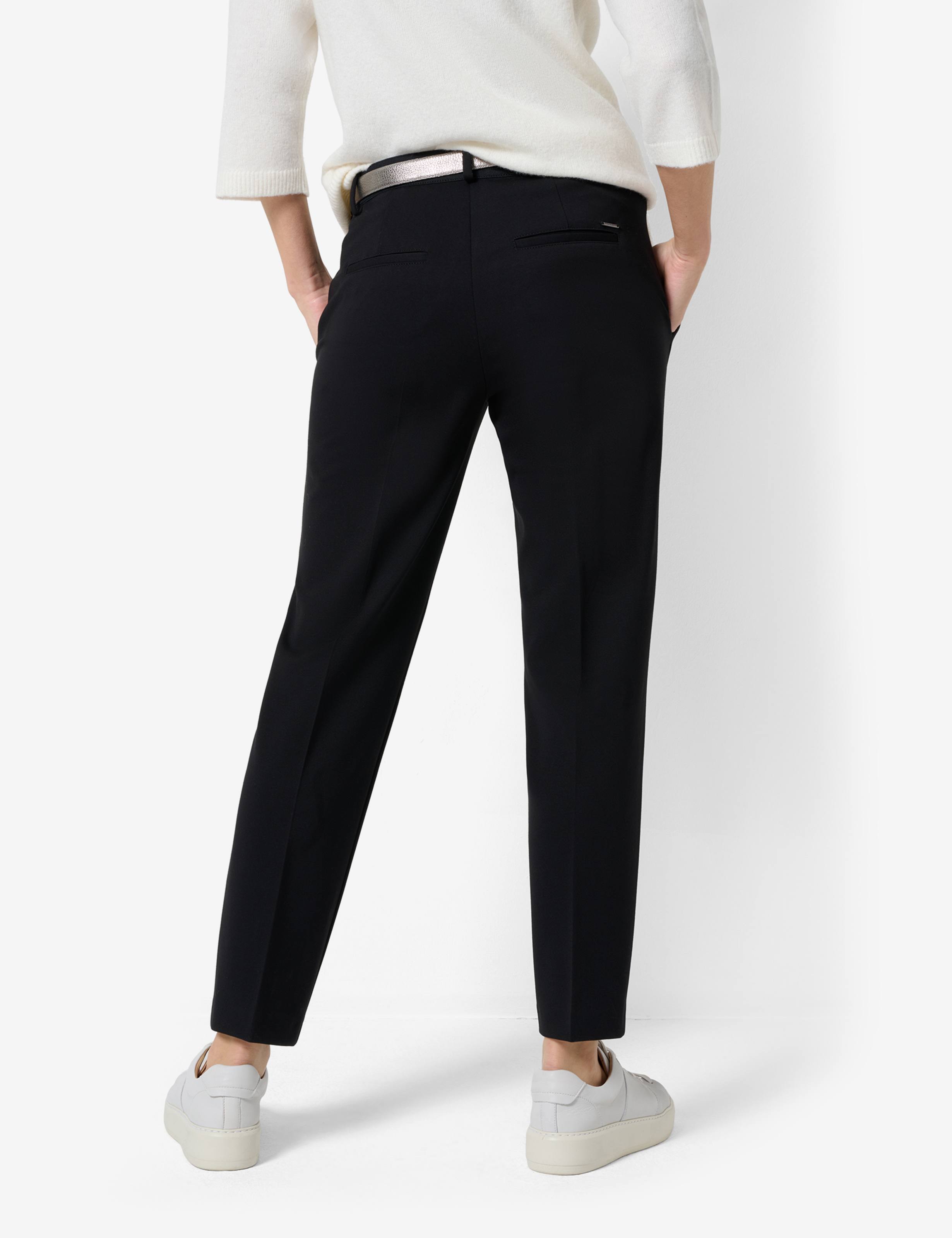 Damen Style MARON S Schwarz Regular Fit Model Rueck