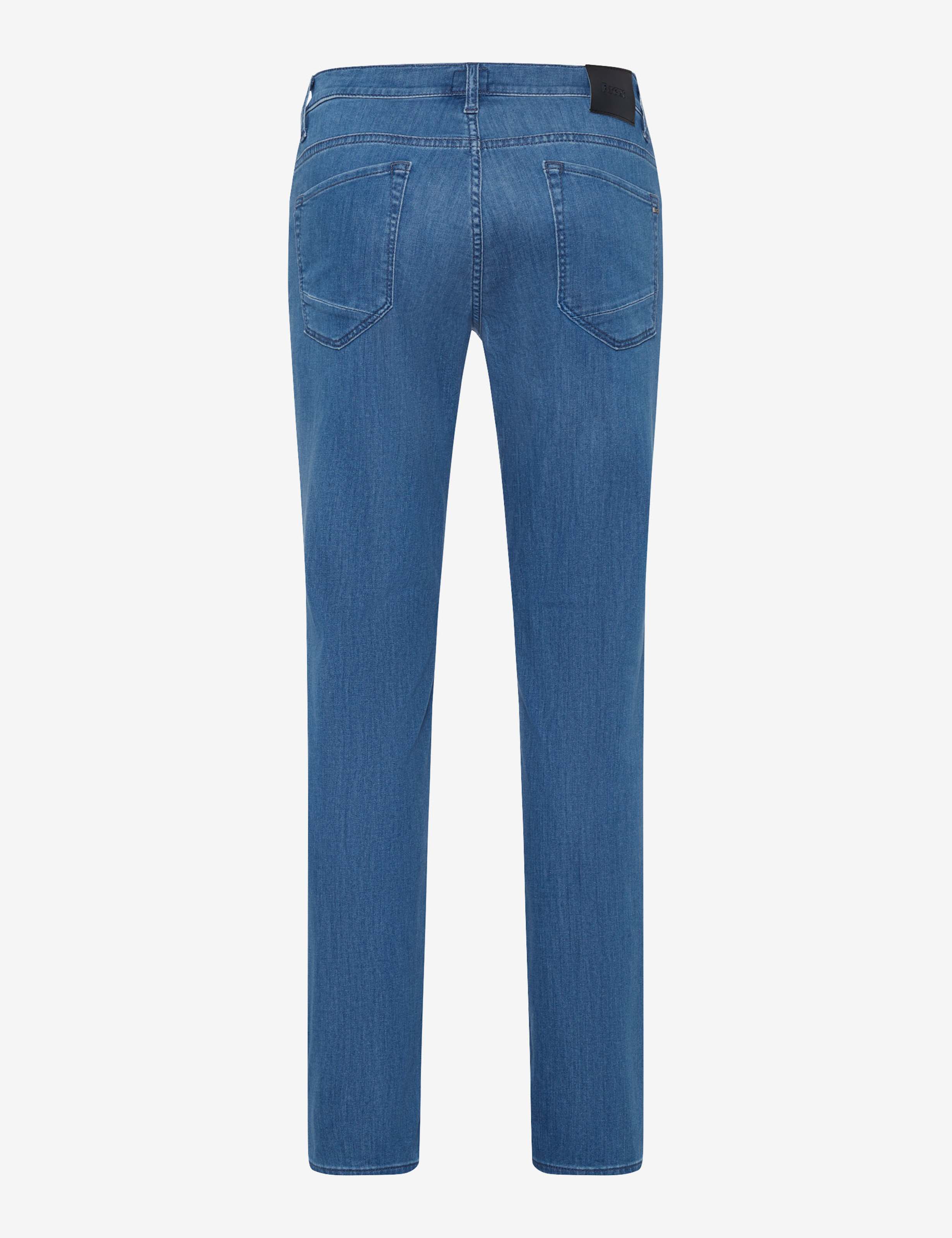 Heren Style CHUCK Denim Blauw Modern Fit Beel achterkant