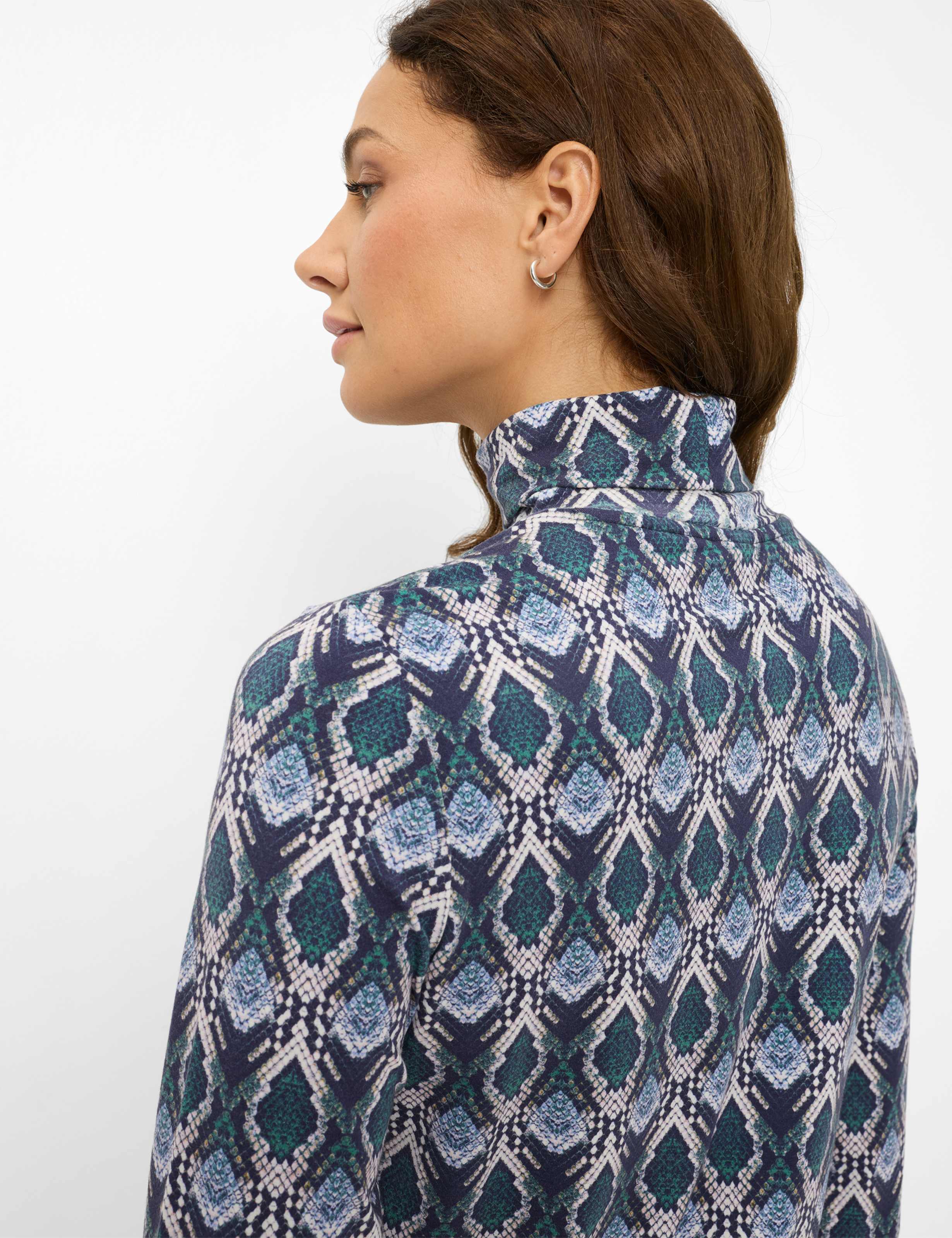 Femme Style CARINA L Bleu Foncé  Détail 2