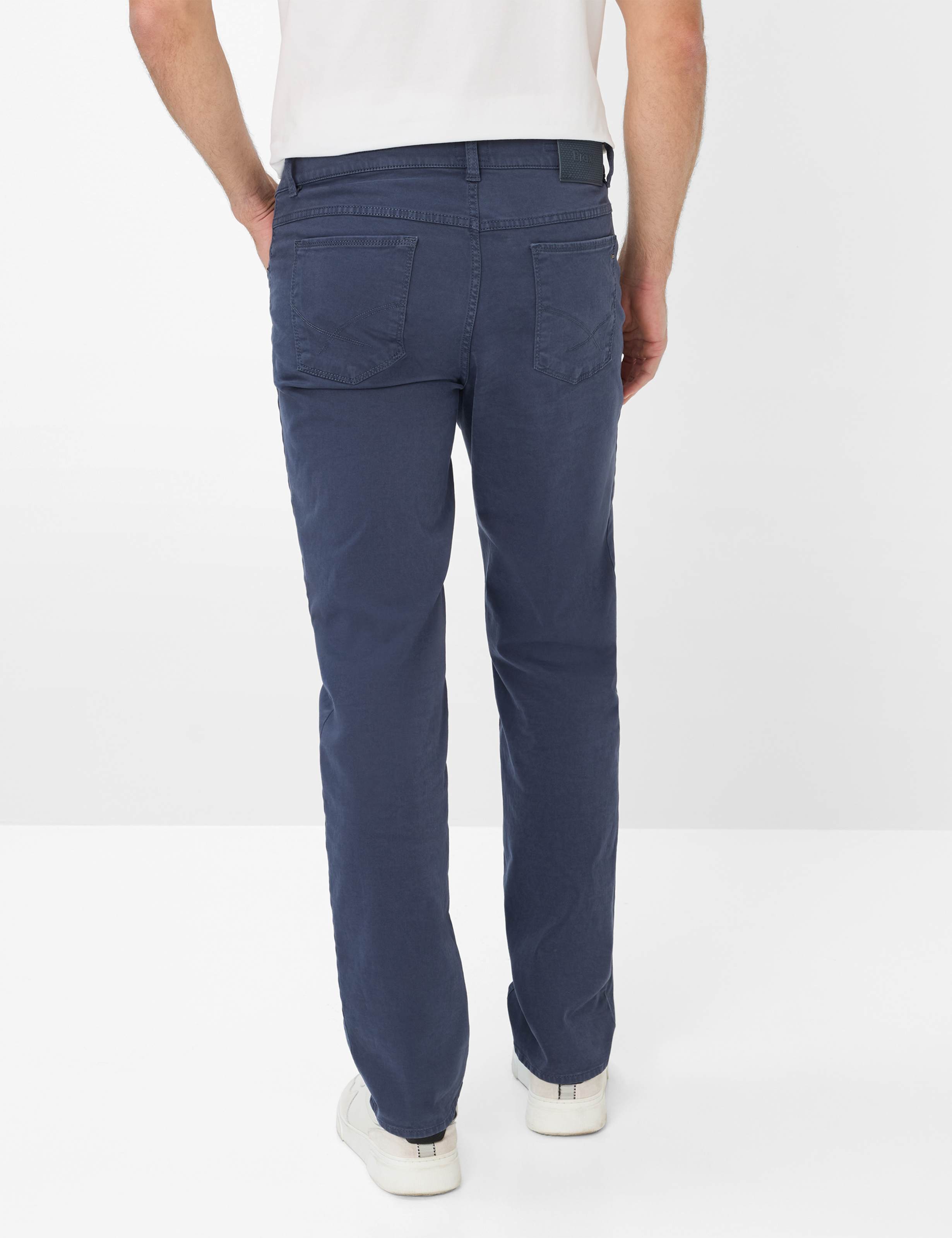 Herren Style COOPER Dunkelblau Regular Fit Model Rueck