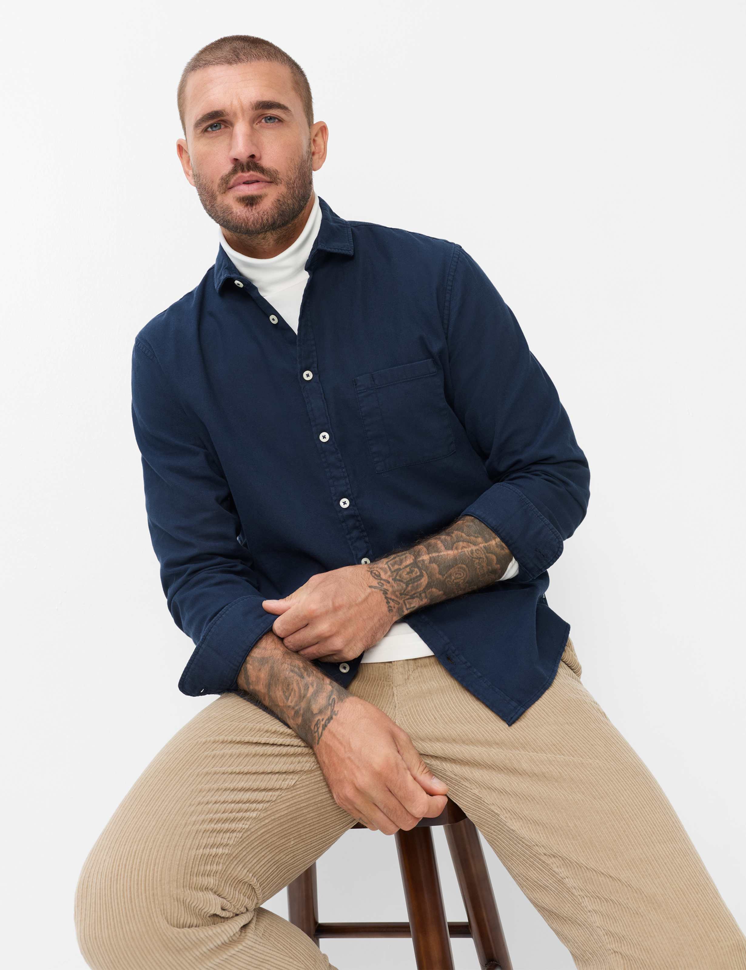 Herren Style HAROLD Dunkelblau  Detail 1
