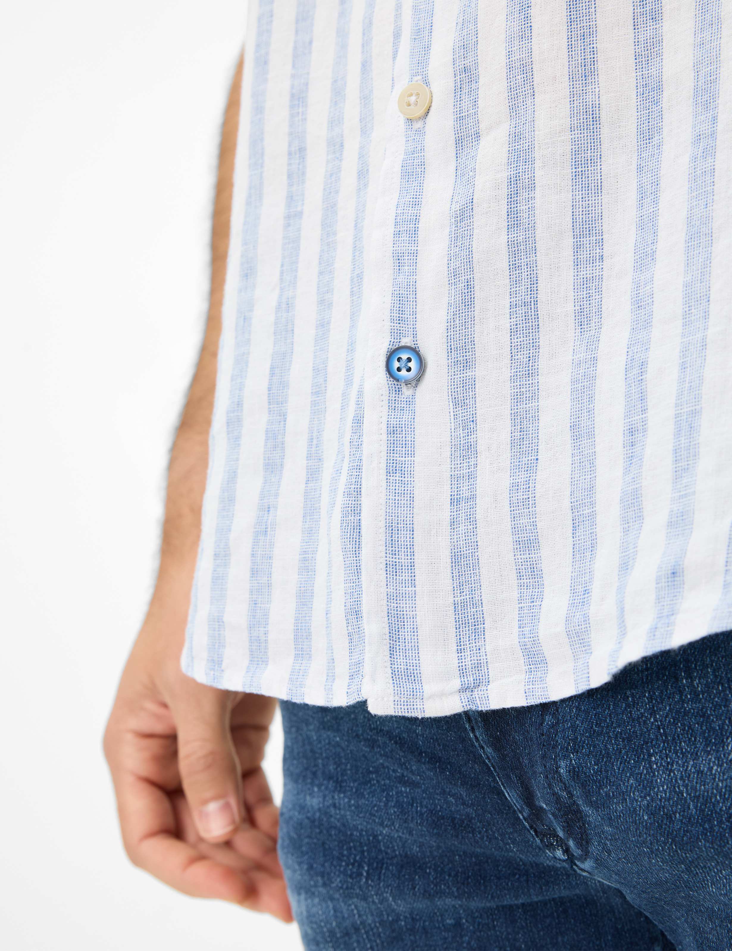 Heren Style HARDY Lichtblauw  Detail 2