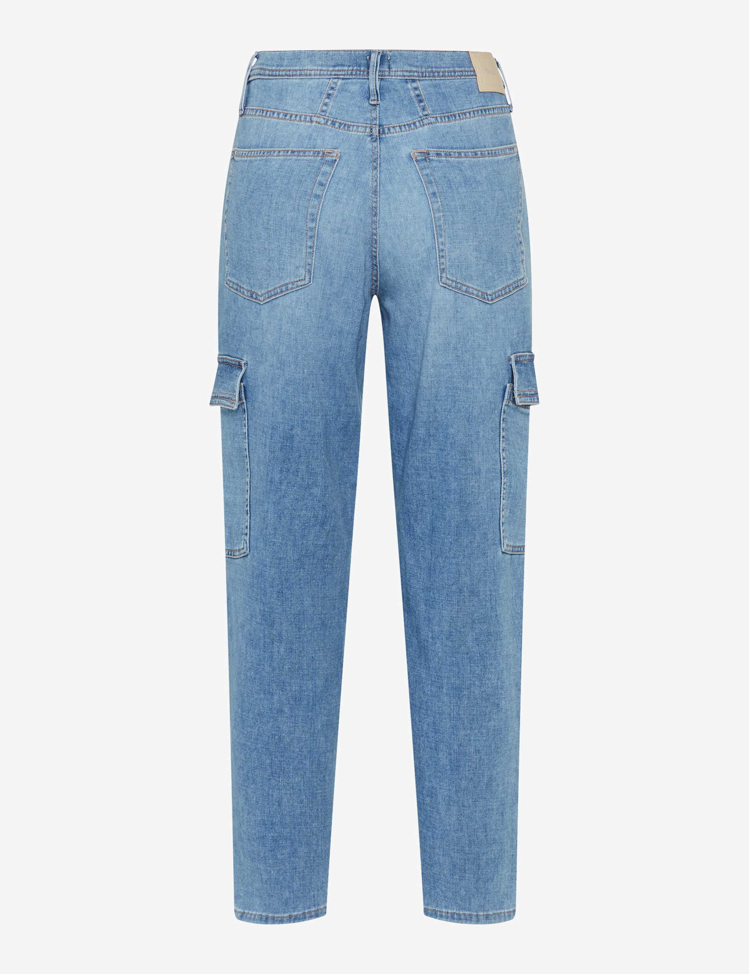 Dames Style MILEY S Denim Blauw Relaxed Fit Beel achterkant