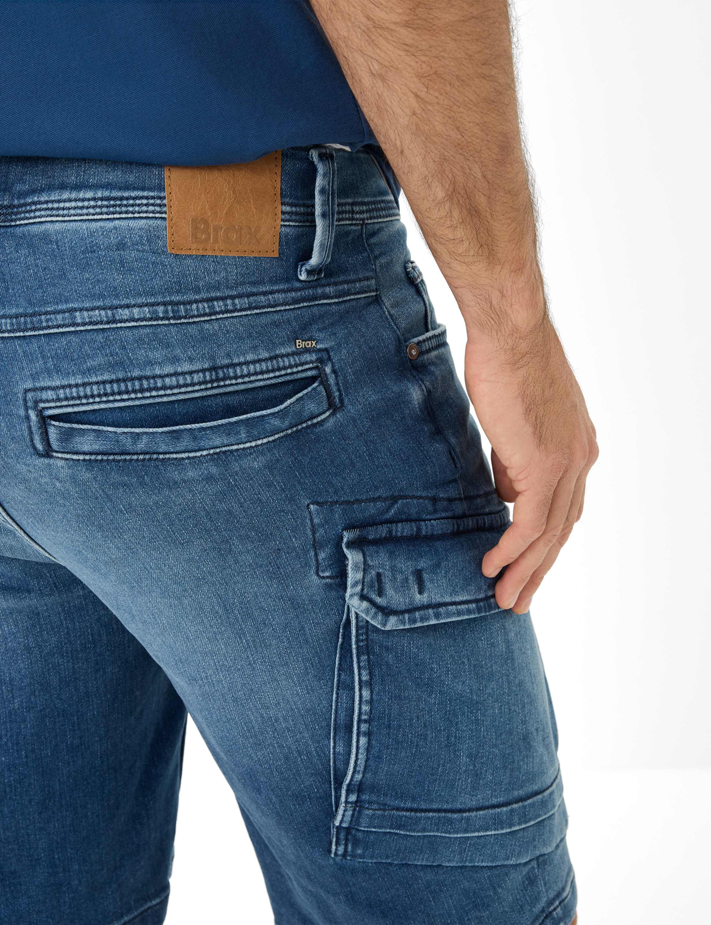Herren Style CHRIS Denim Blau Modern Fit Detail 2