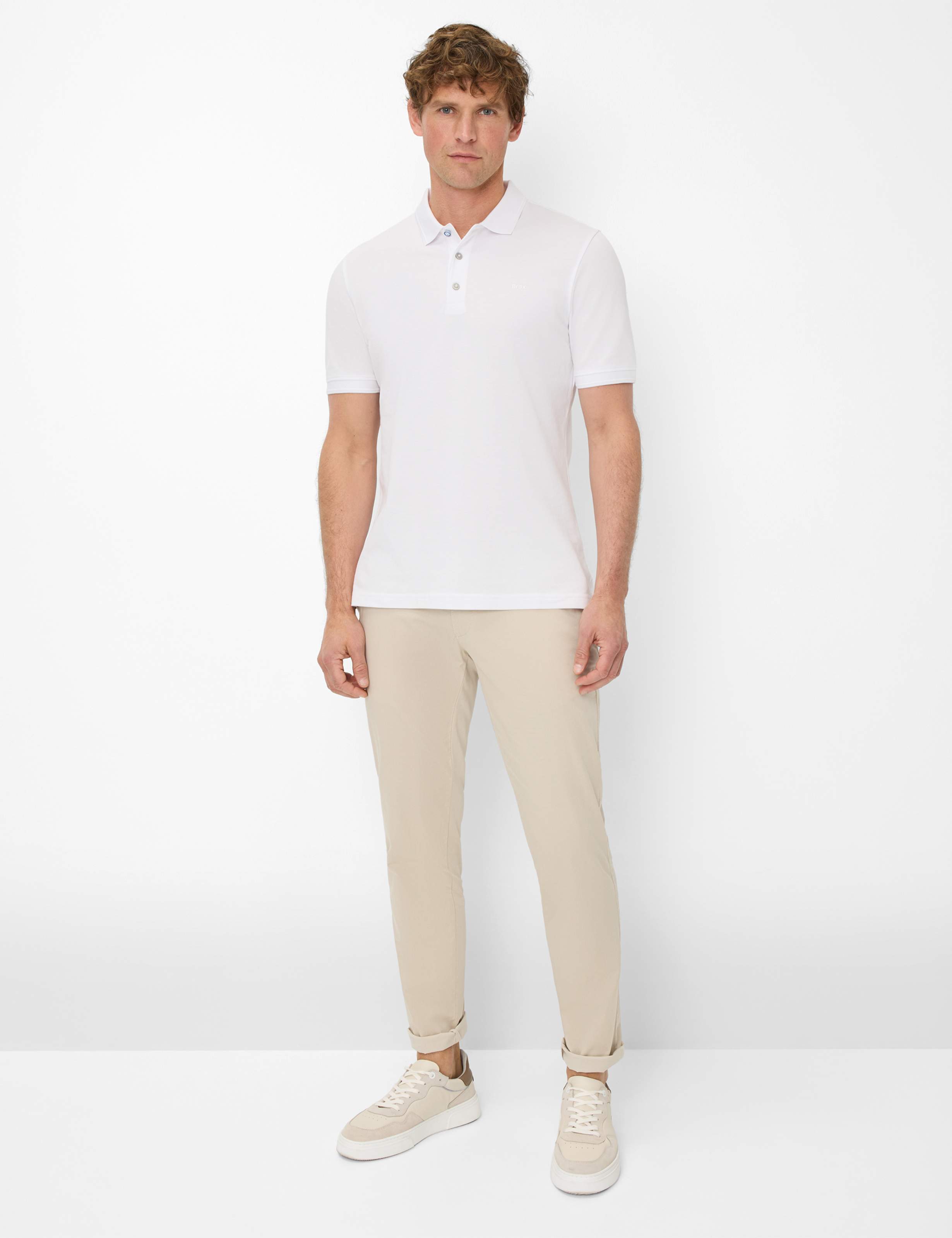 Homme Style PETE Blanc  Tenue du mannequin
