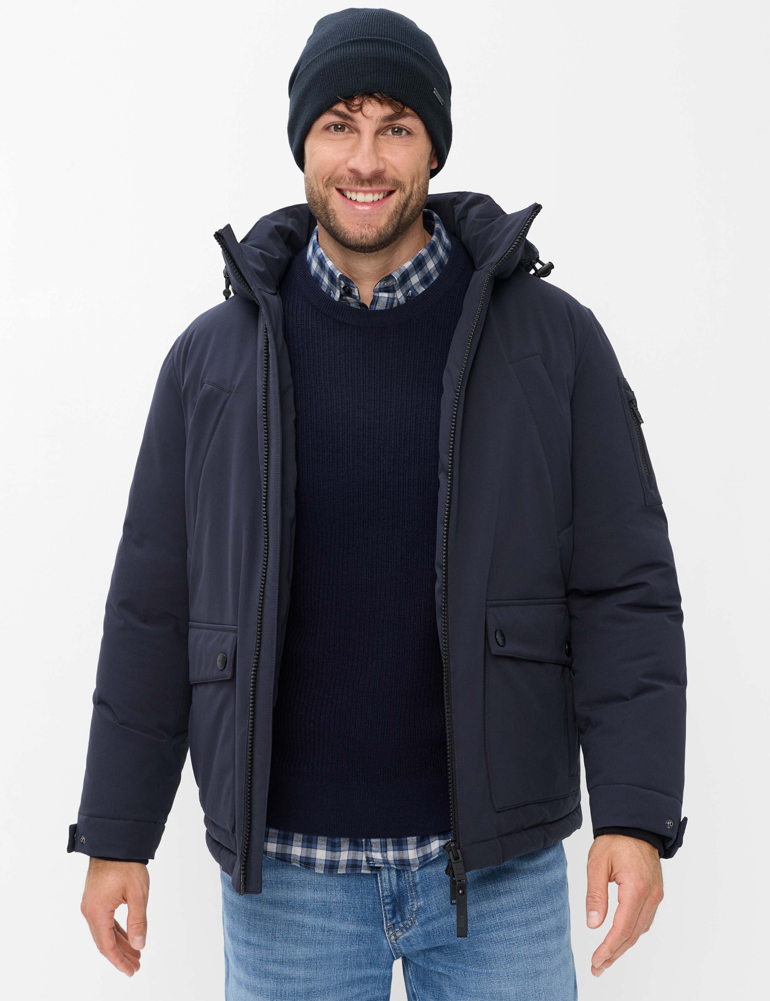 Tons bleus, Homme, Style BILL, MODEL_FRONT_ISHOP