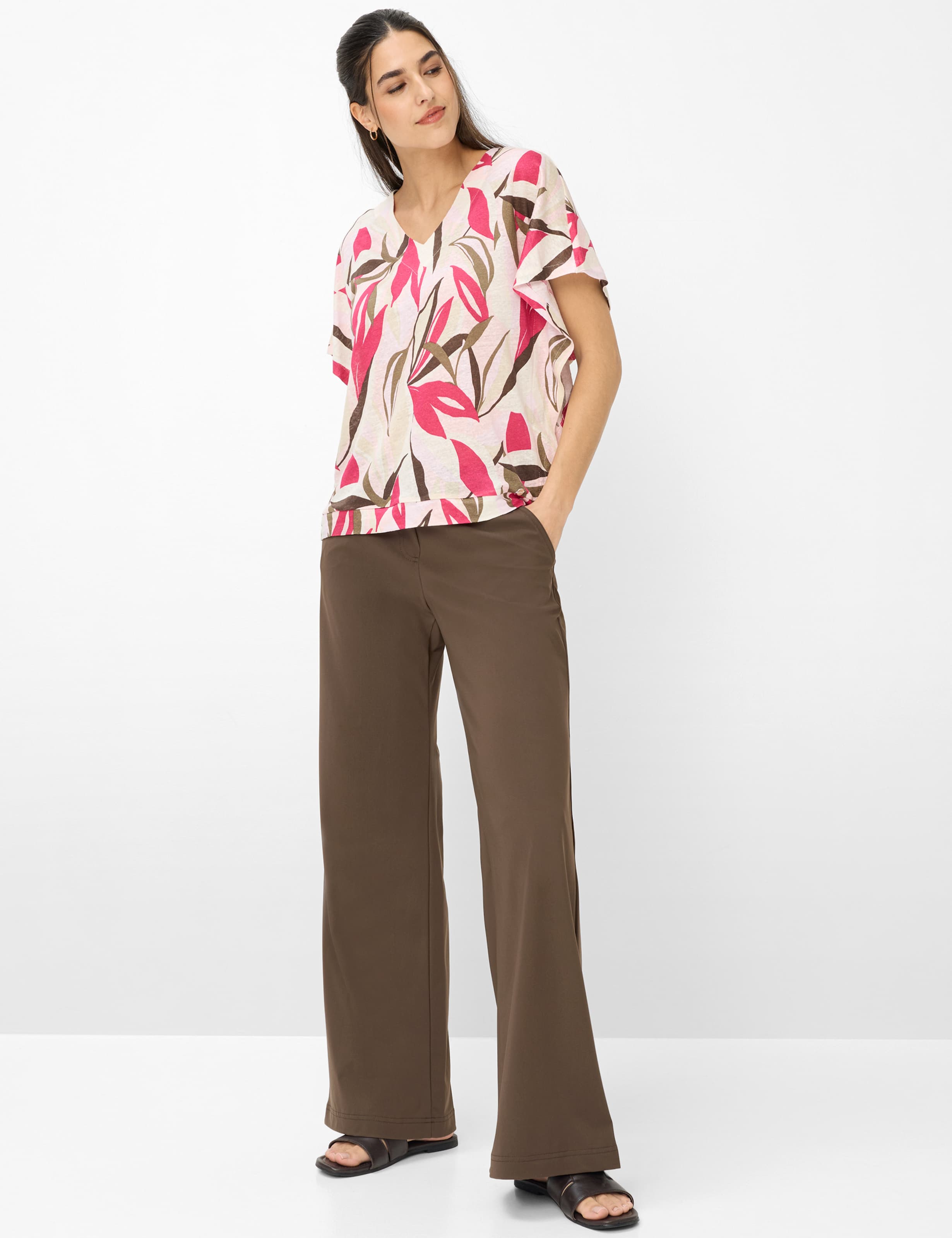 Dames Style CASSIE S Roze  Model outfit