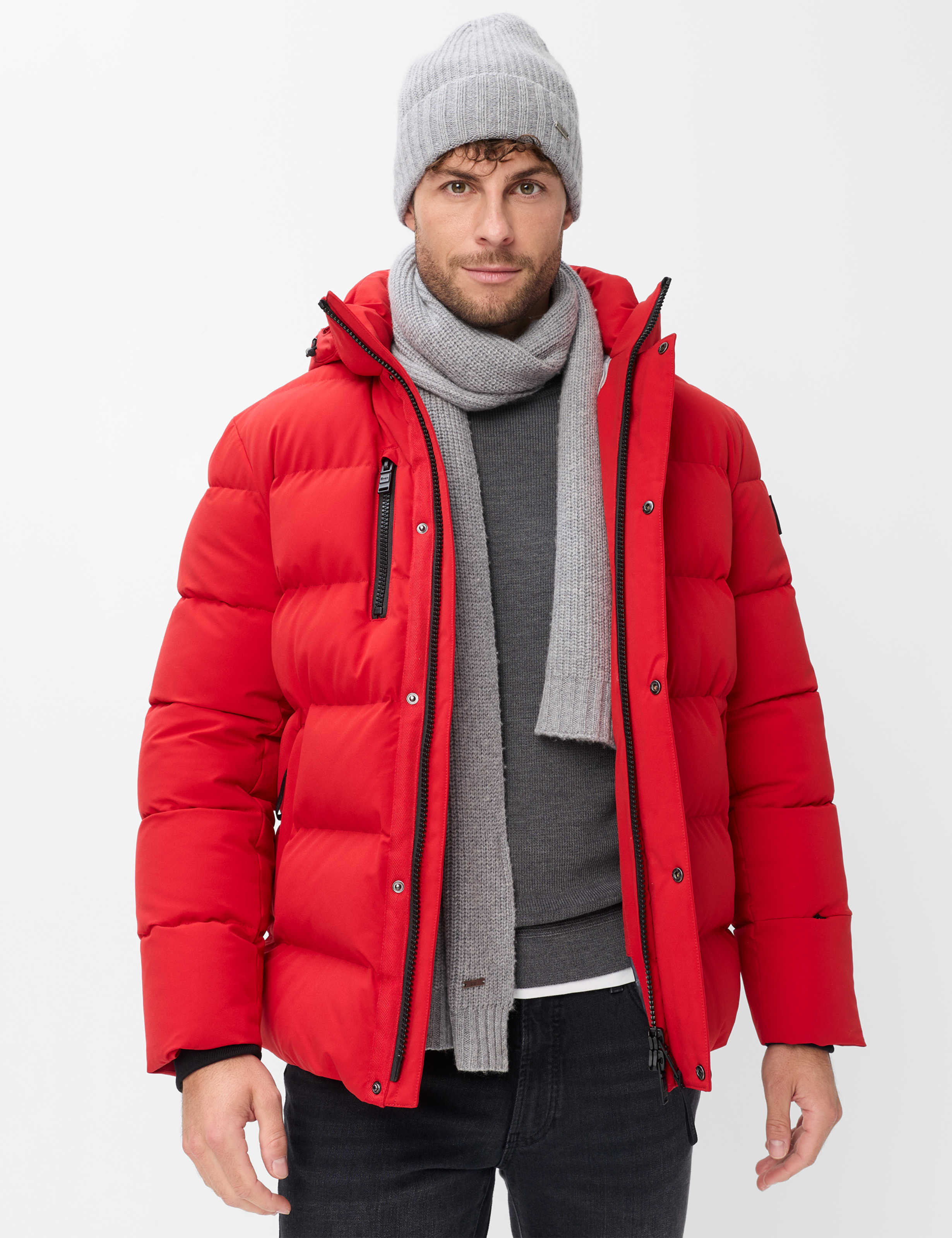 Brax Heren Jack  Style BOB red, rood, maat L