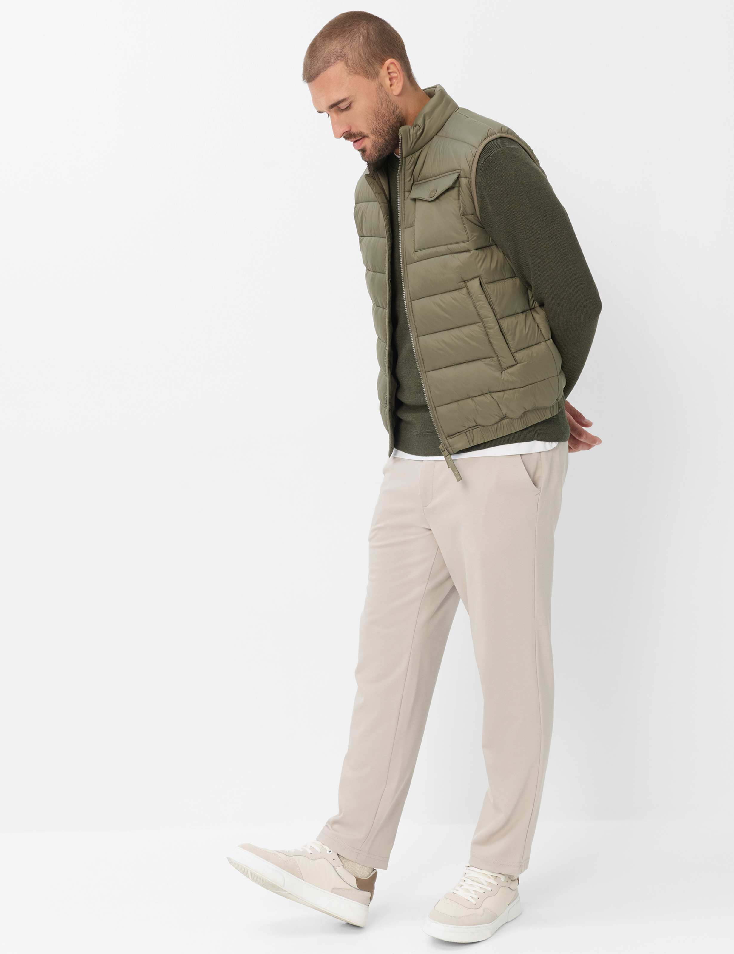 Homme Style WILL Vert - Khaki  Tenue du mannequin