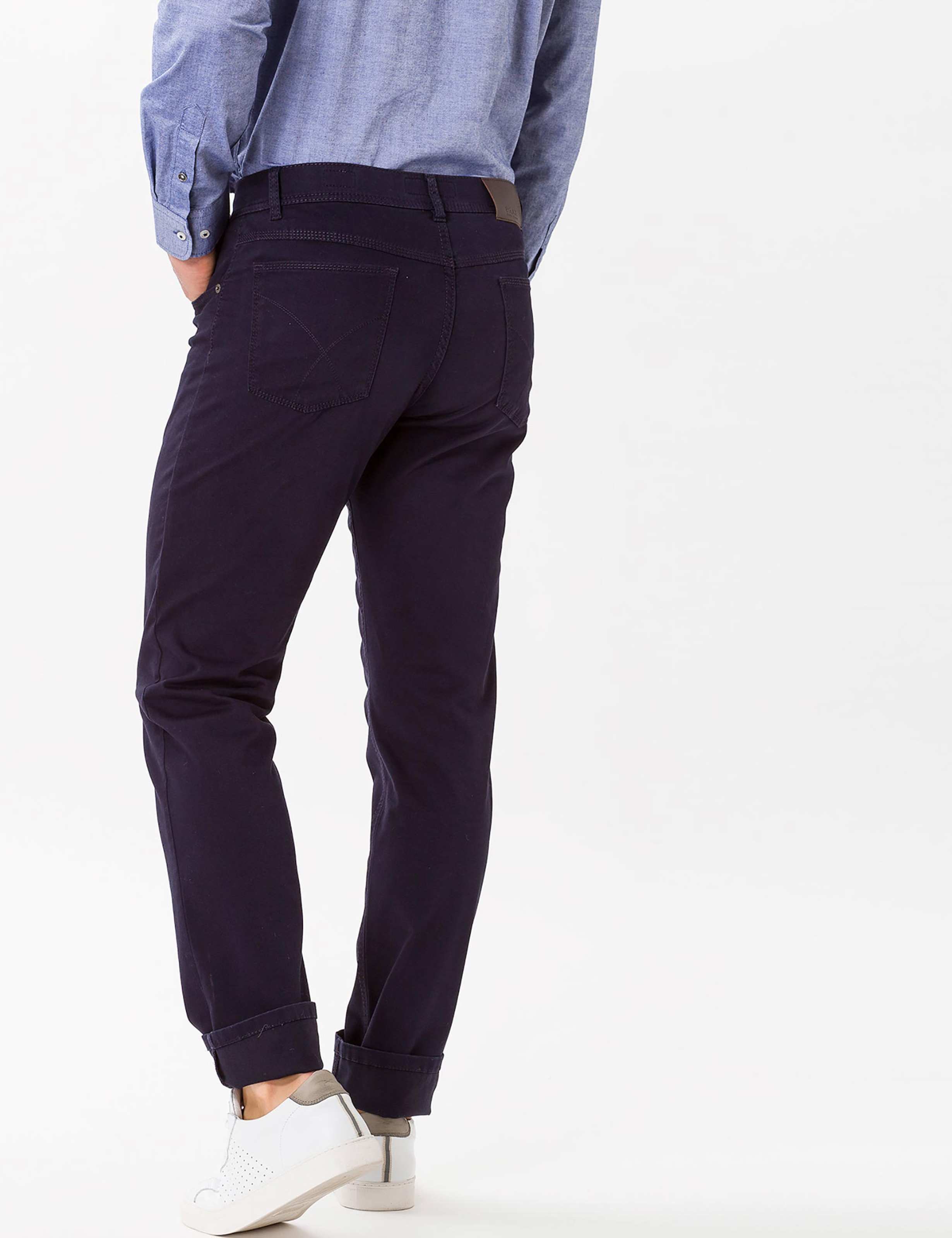 Men Style COOPER FANCY Dark Blue Regular Fit Model back