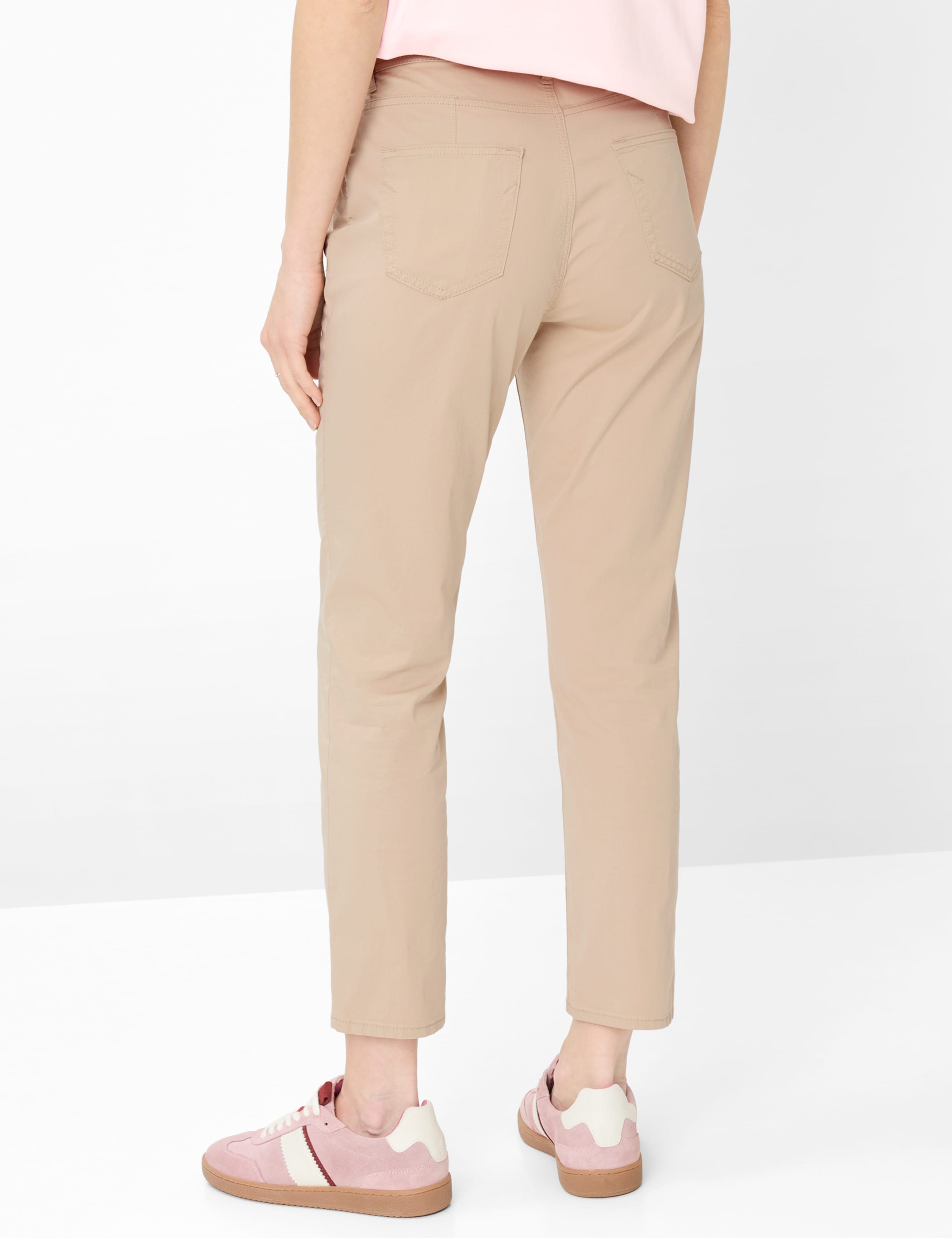 Thumbnail - Brax Damen Five-Pocket-Hose Style CAROLA S ALMOND, Beige, Gr. 42