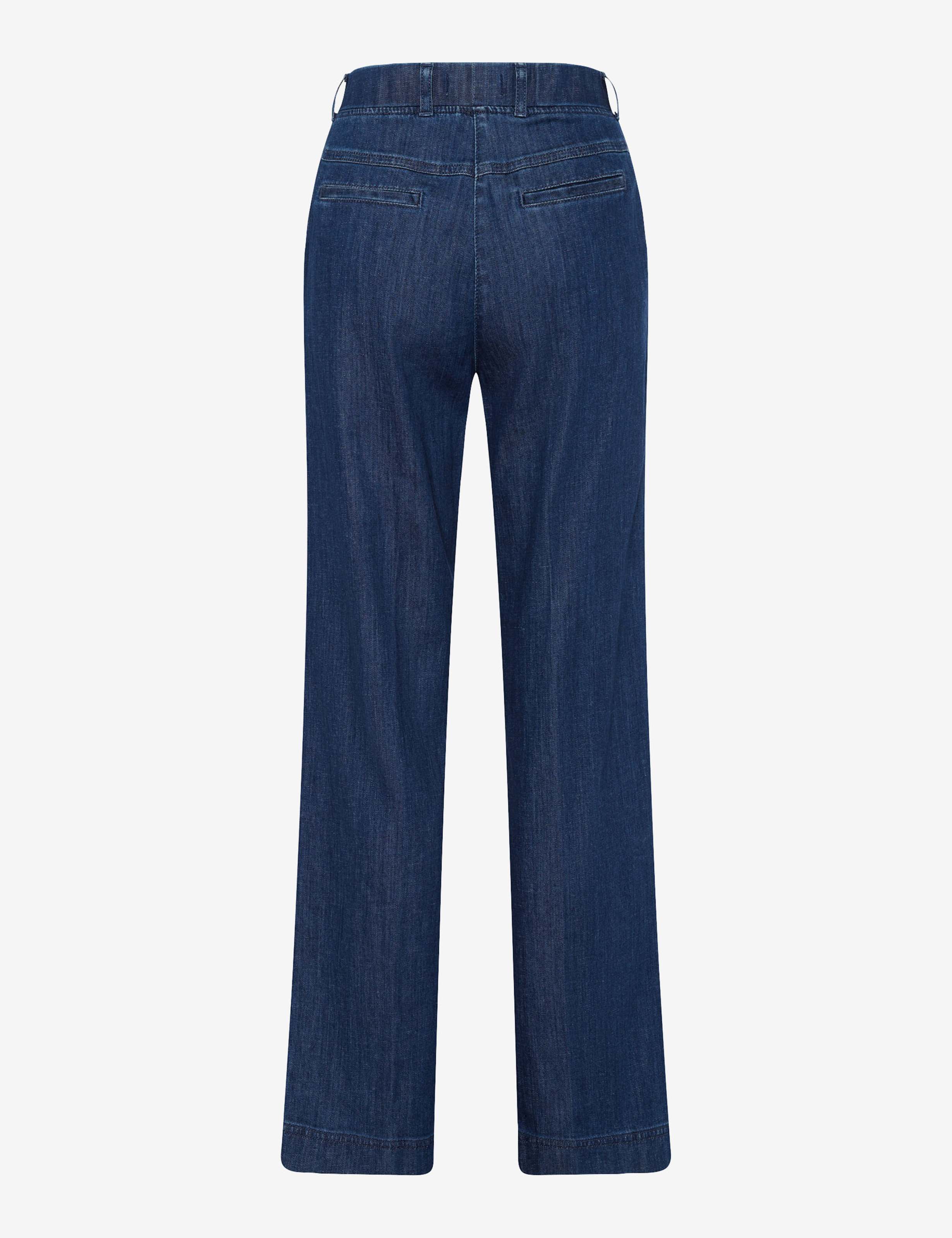 Damen Style PAM FLARED Denim Blau Slim Fit Freisteller Rueck