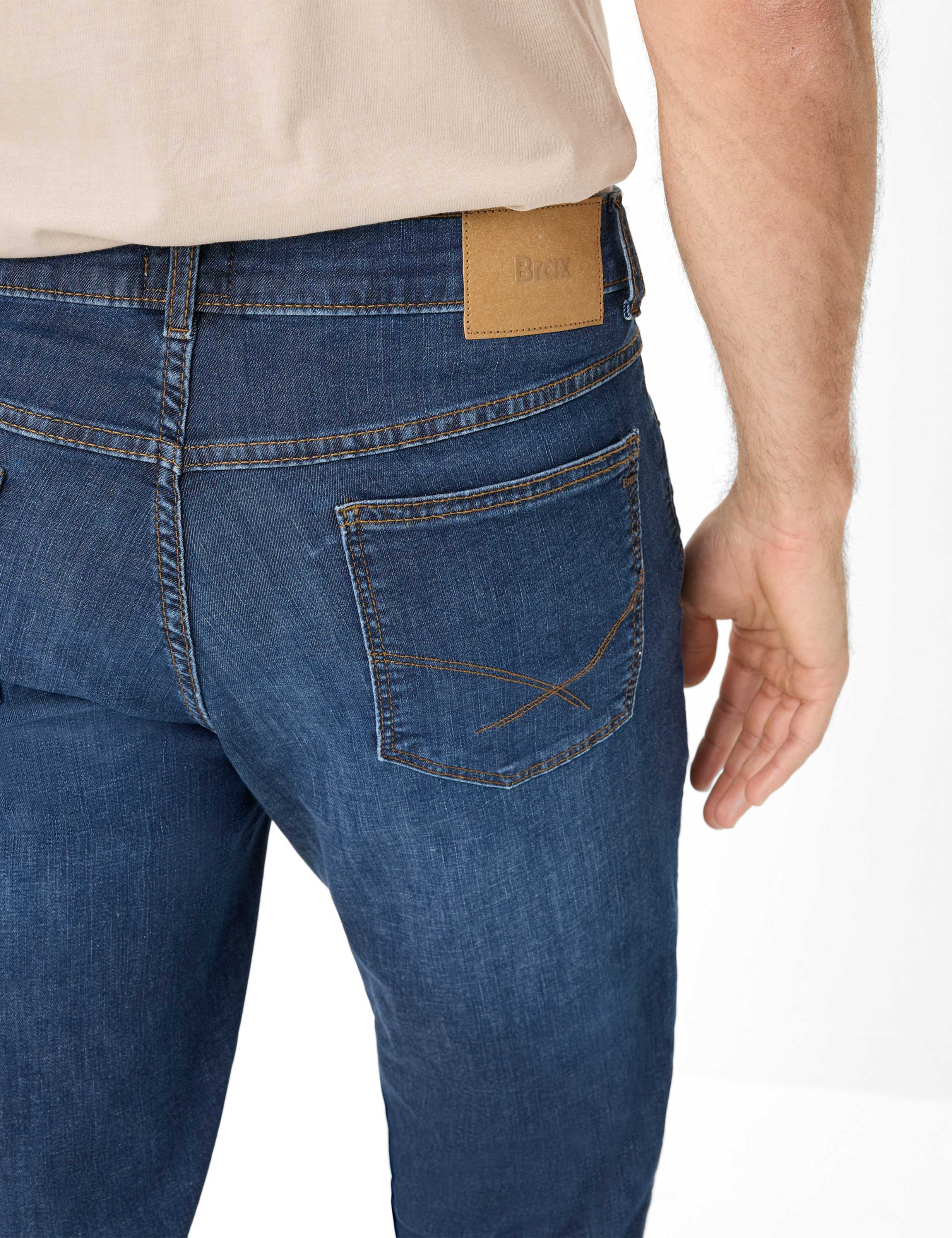 Herren Style COOPER Denim Dunkelblau Regular Fit Detail 2