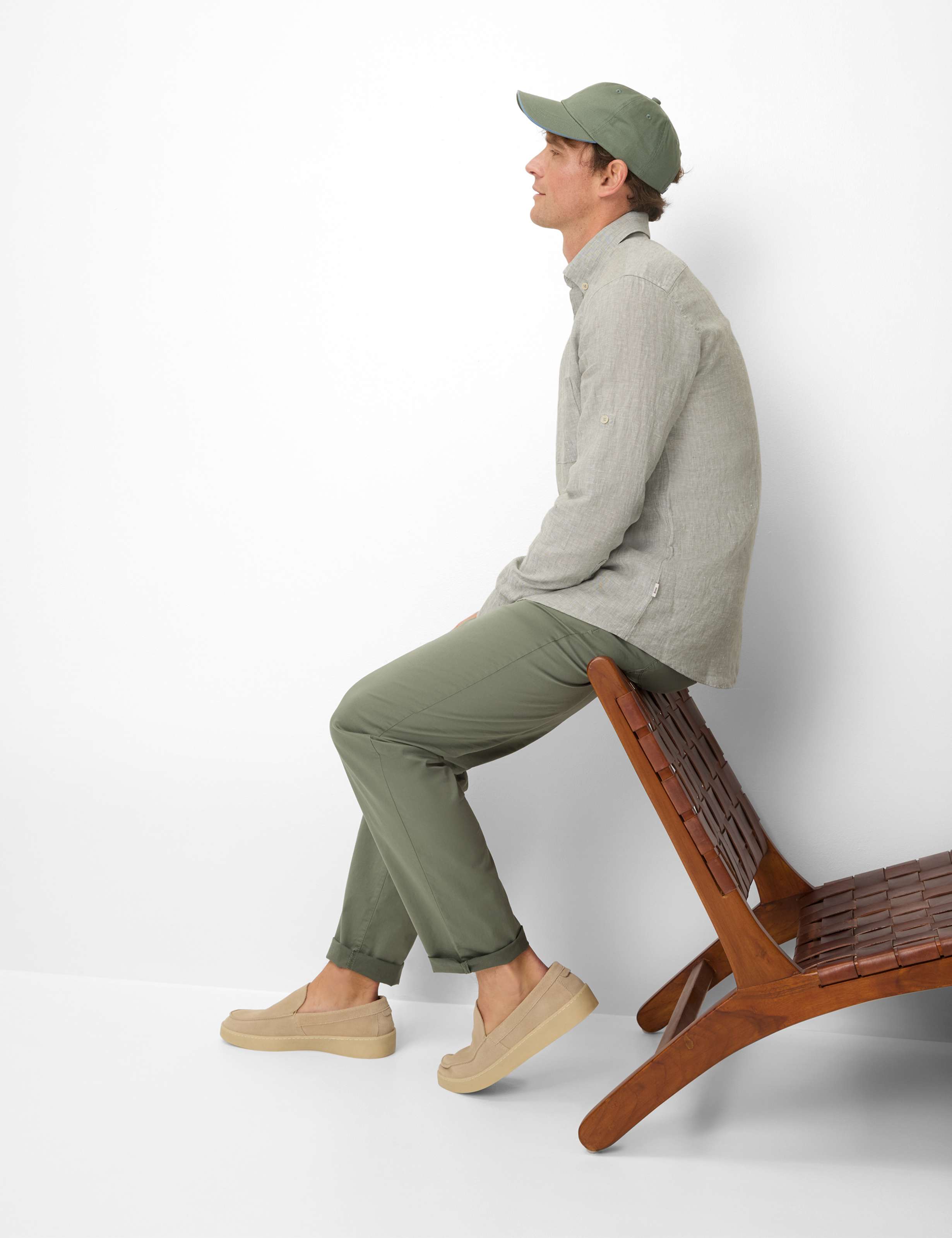 Herren Style DIRK Grün  Detail 1