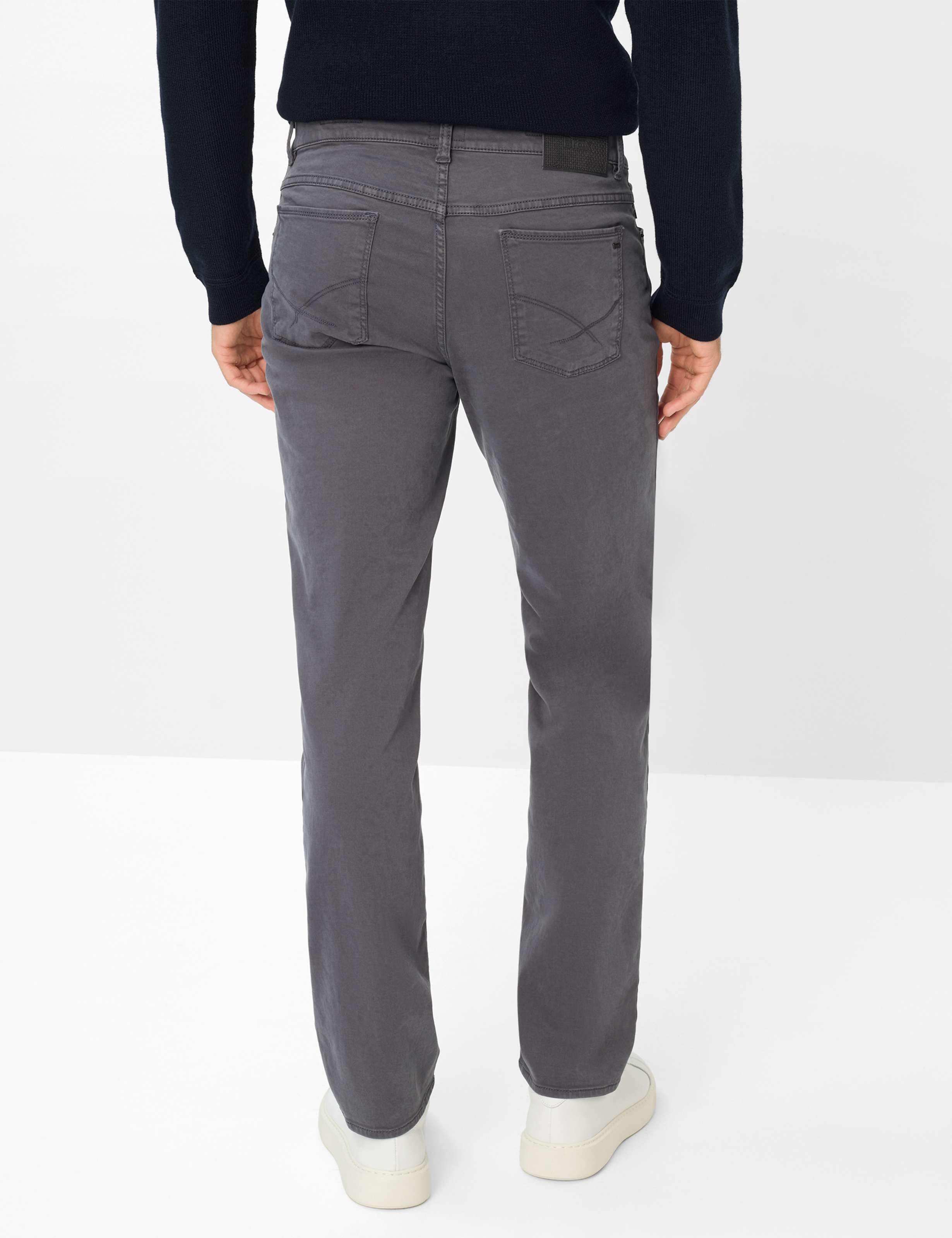 Men Style COOPER Dark Gray Regular Fit Model back