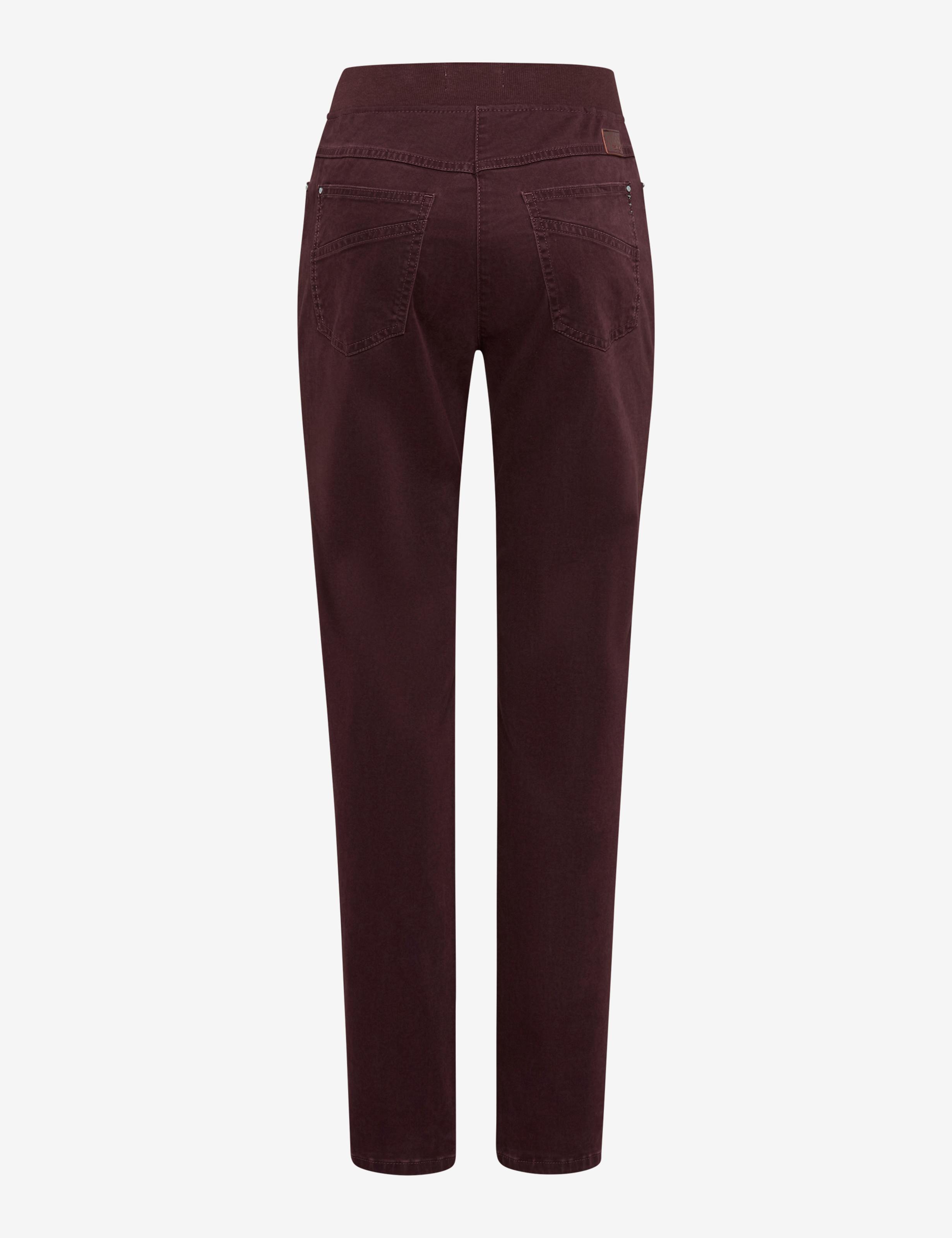 Damen Style PAMINA Dunkelrot Slim Fit Freisteller Rueck