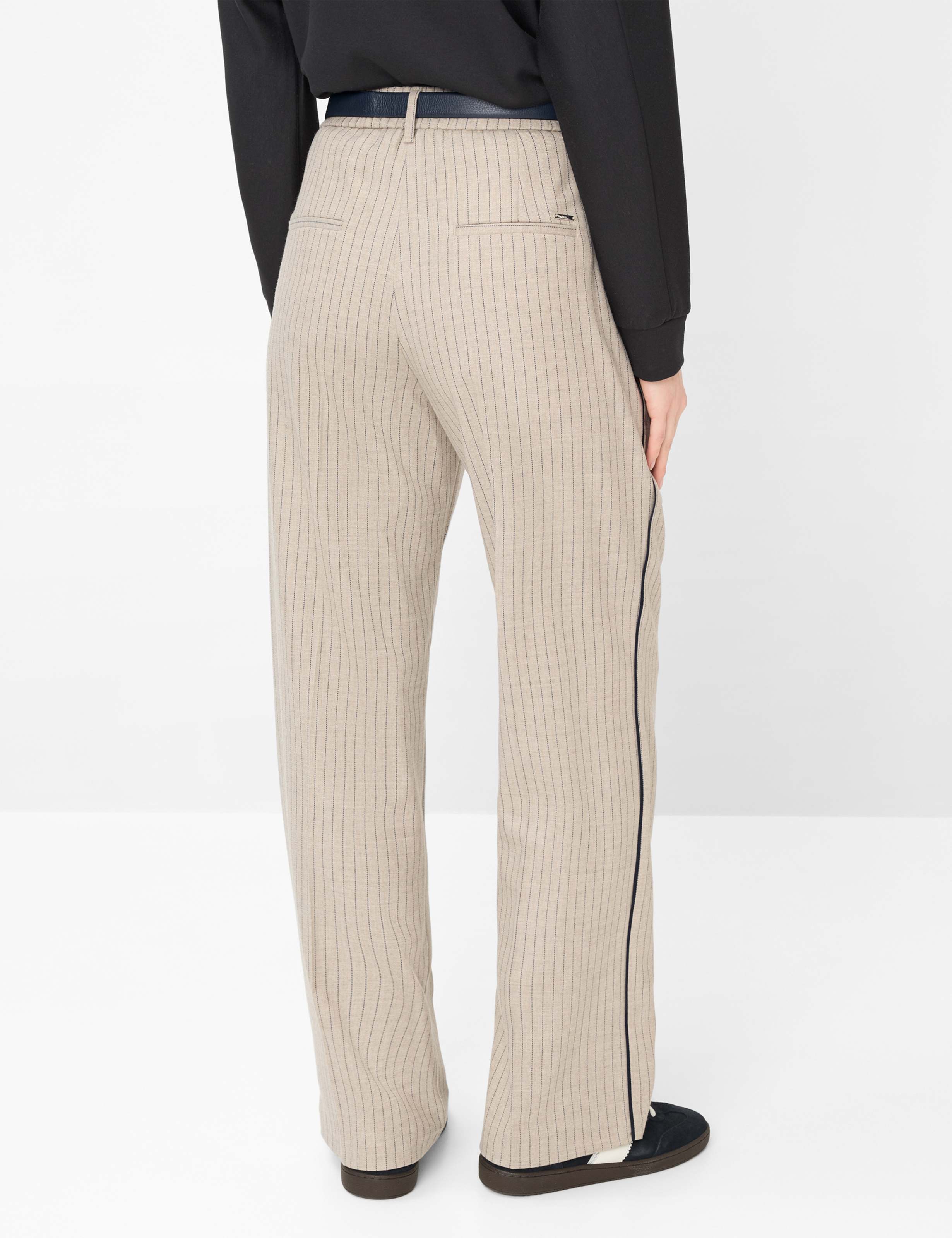 Thumbnail - Brax Damen Palazzohose Style MAINE STONE, hellbeige, Gr. 36