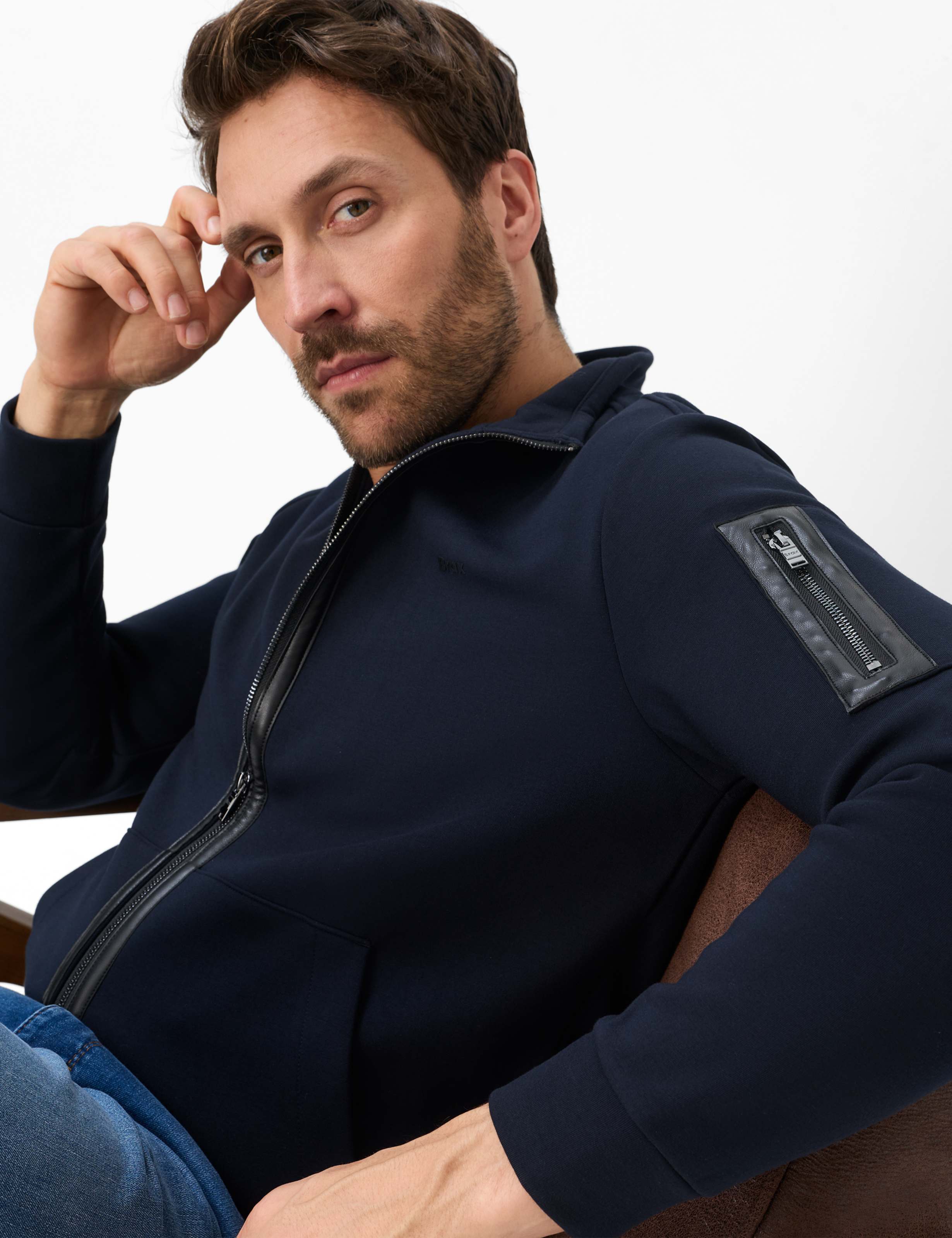 Herren Style SCOTT Dunkelblau  Detail 1