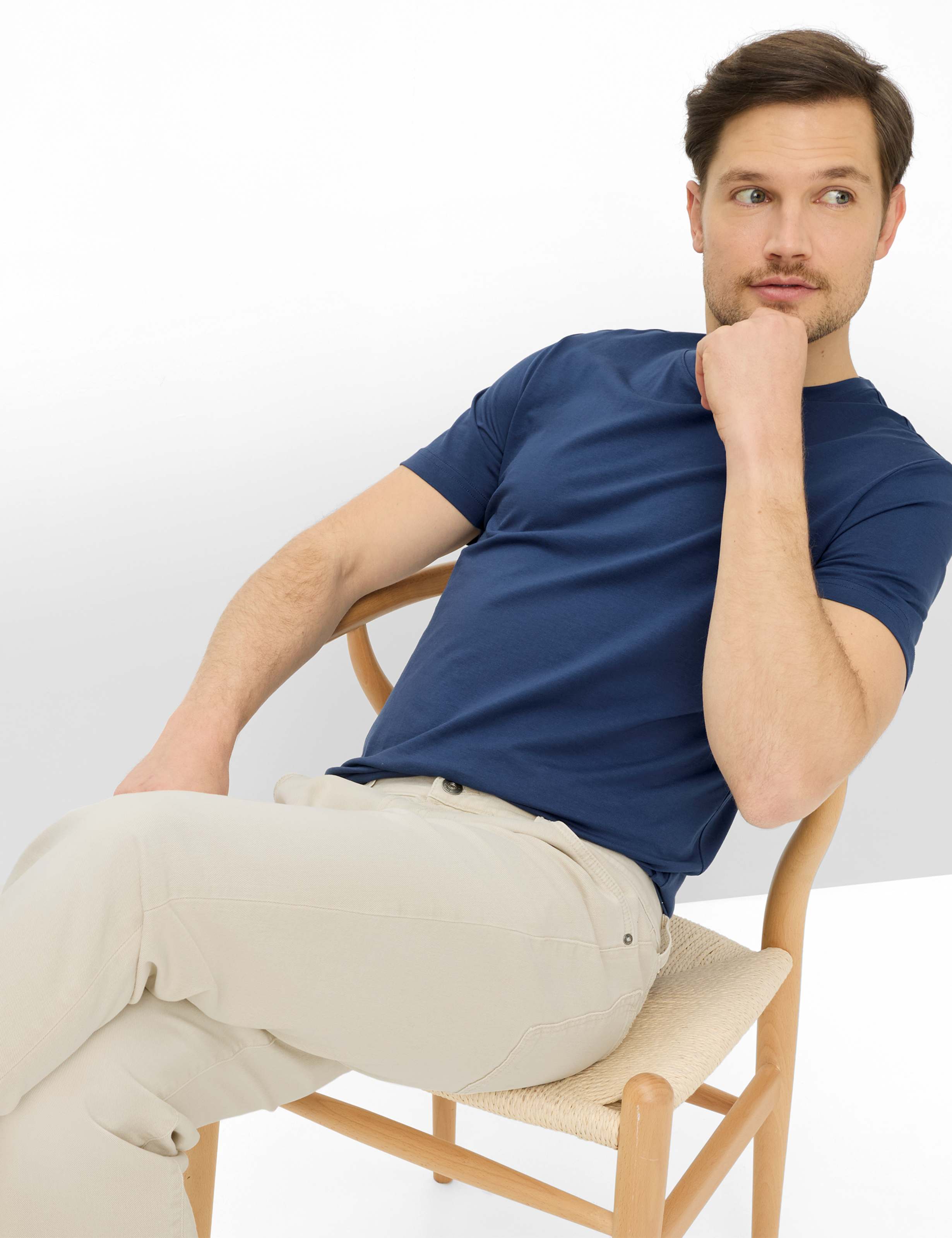 Homme Style TED Bleu  Détail 1