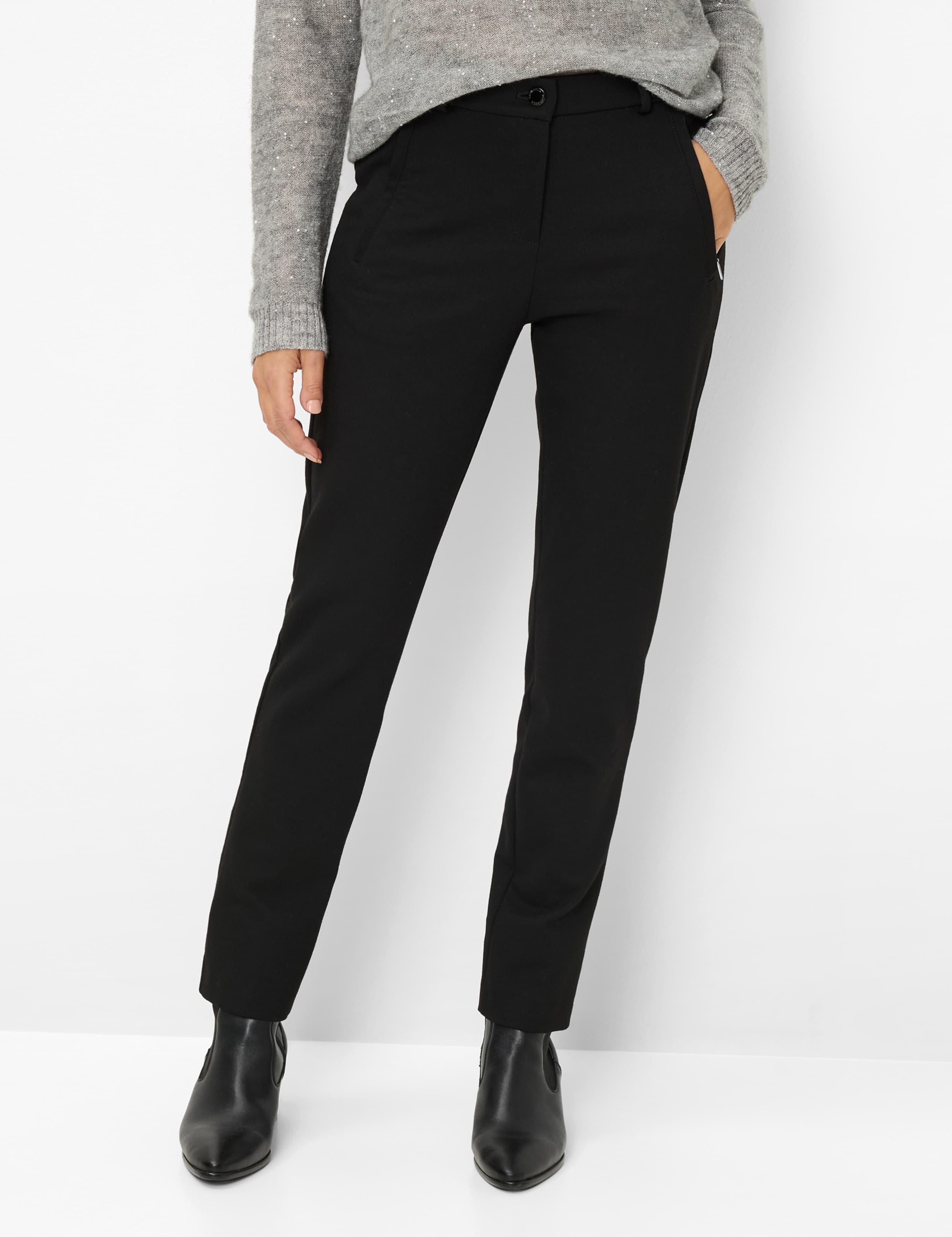 Thumbnail - Raphaela by Brax Damen Hose Style LILLYTH NEW BLACK, schwarz, Gr. 52K