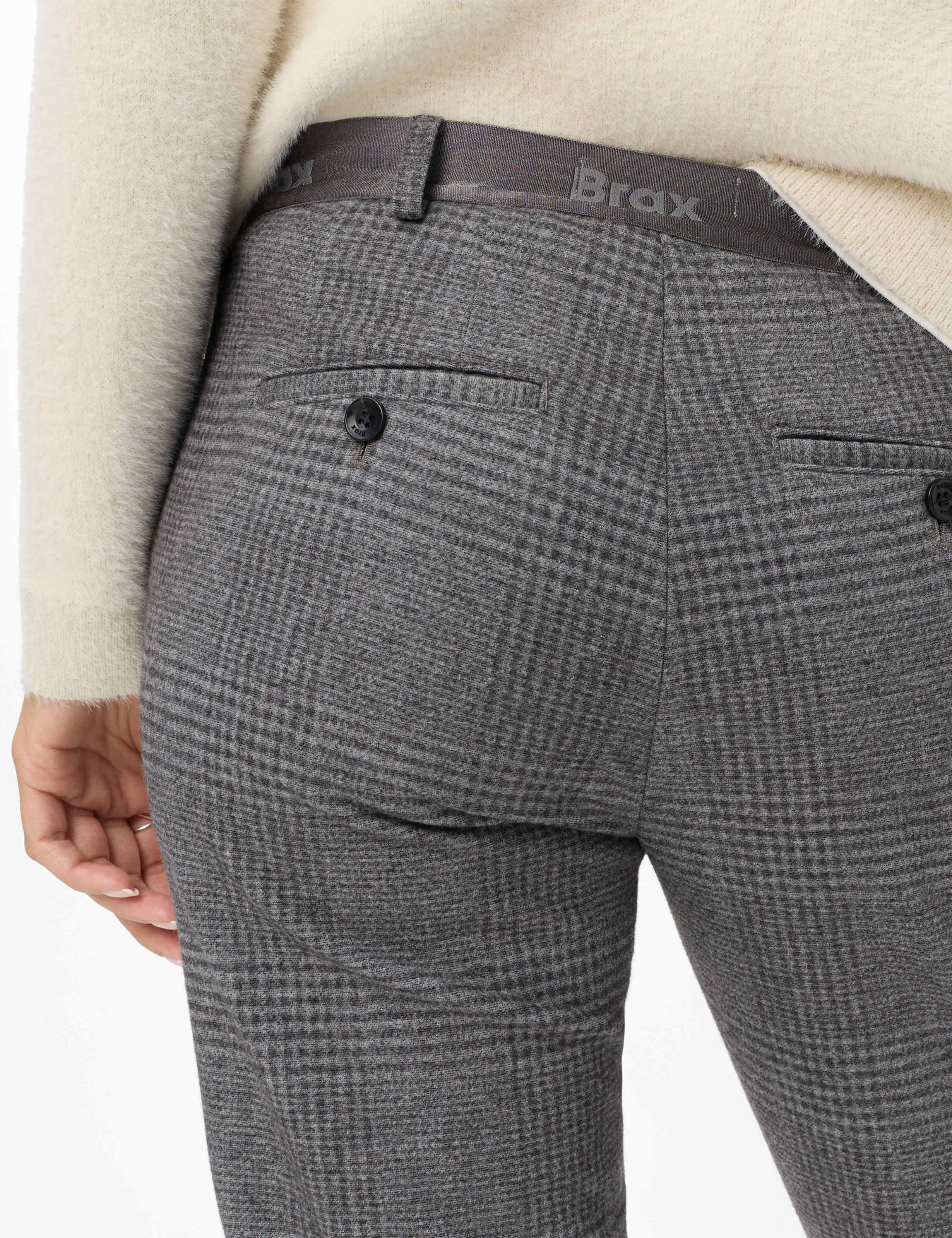 Damen Style MARON S Dunkelgrau Regular Fit Detail 2