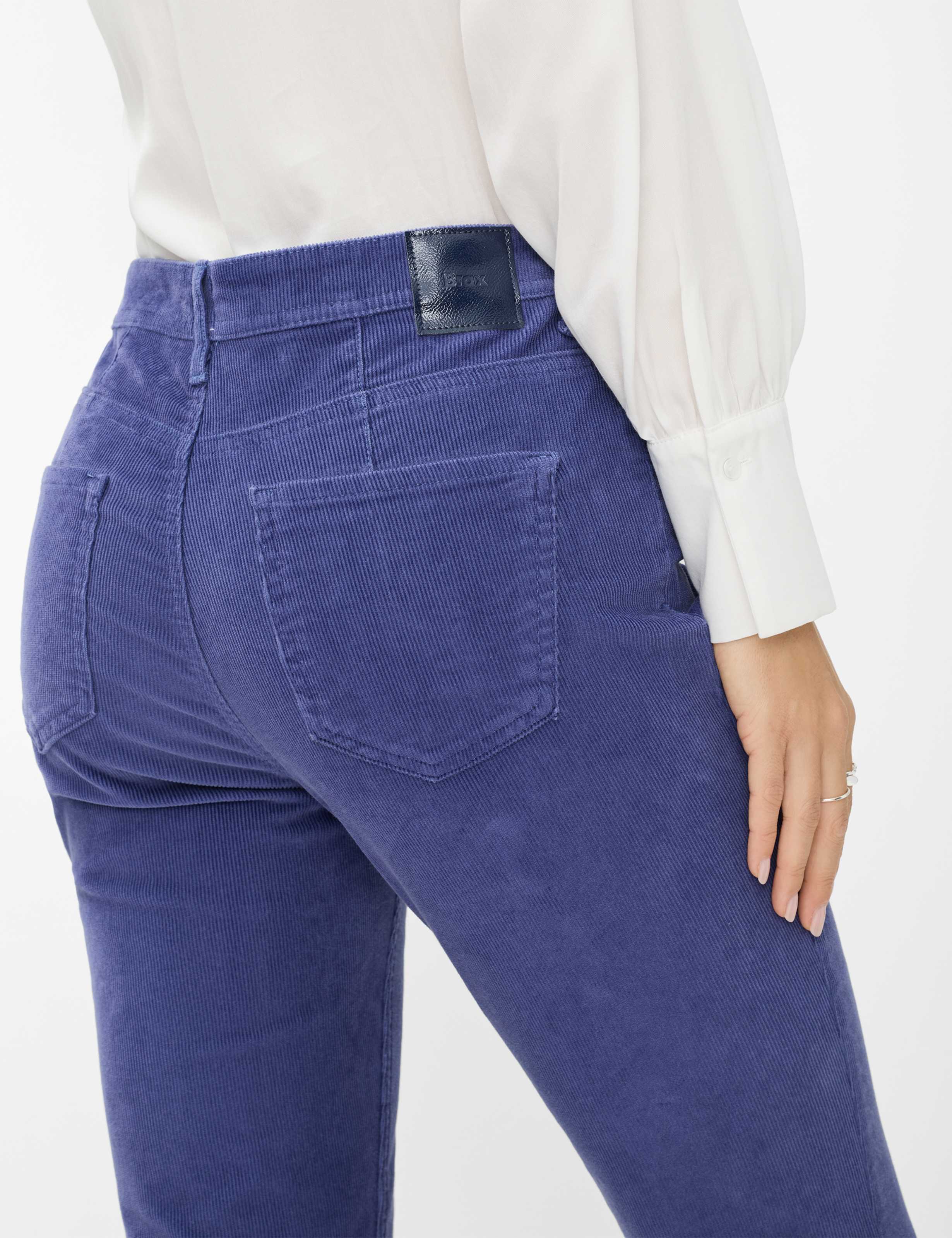 Women Style MARY Dark Purple Regular Fit Detail 2