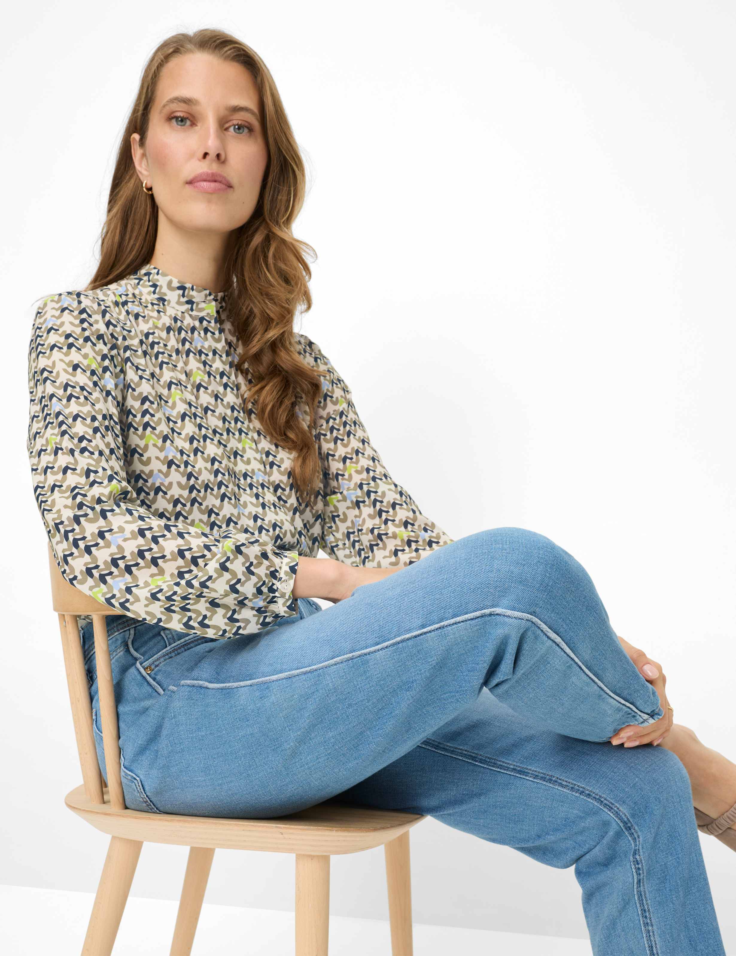 Dames Style MILEY S Denim Blauw Relaxed Fit Detail 1