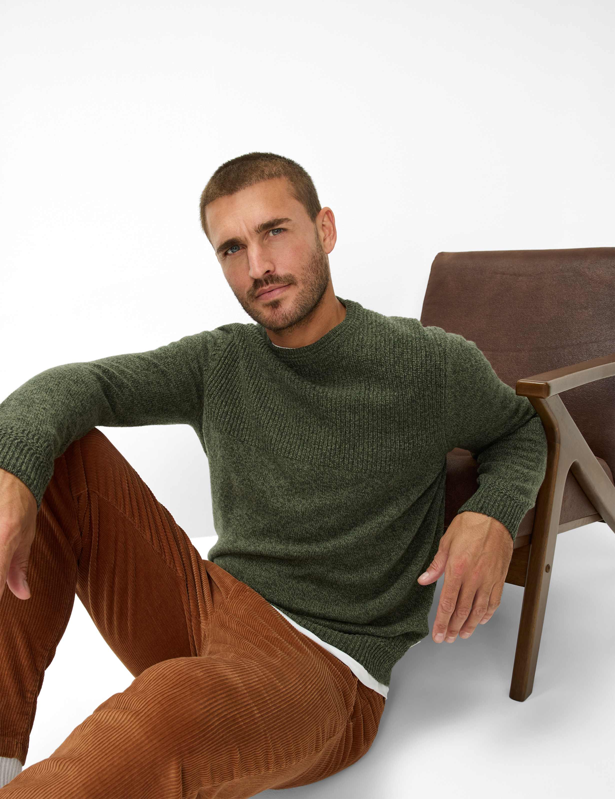 Herren Style RICK Grün - Oliv  Detail 1