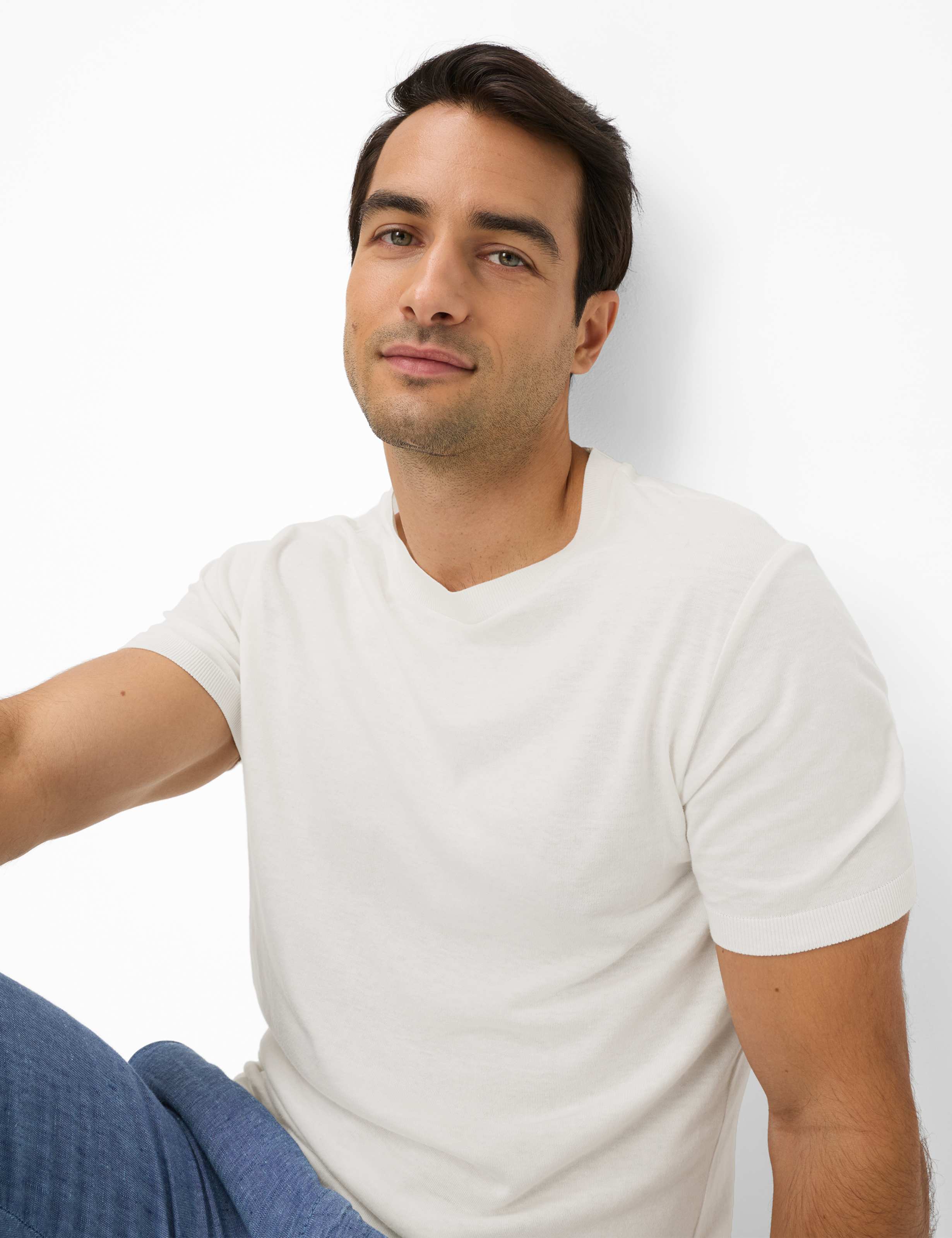 Herren Style TREVOR Cremeweiß  Detail 1