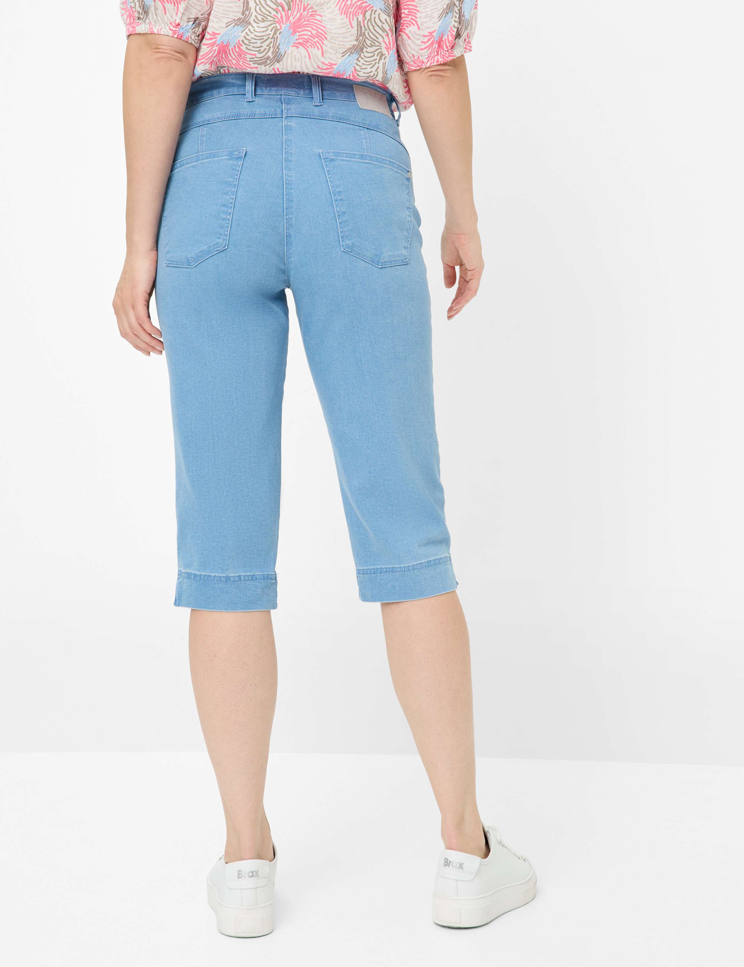 Thumbnail - Raphaela by Brax Damen Style CAREN CAPRI, denim hellblau, Gr. 42