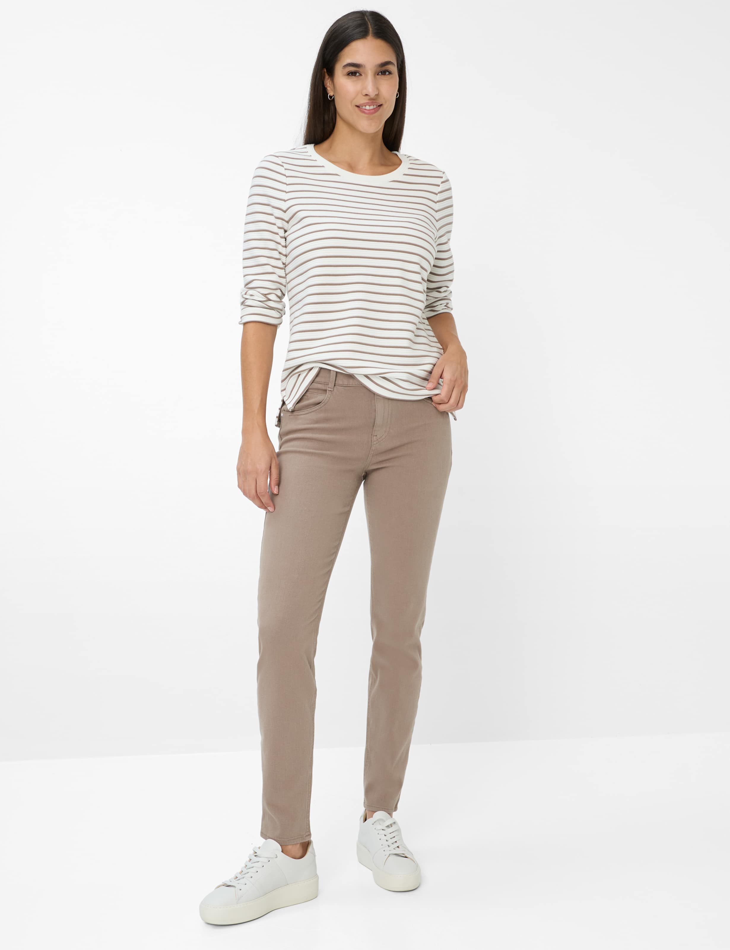 Women Style BONNIE Light Brown  Model Outfit