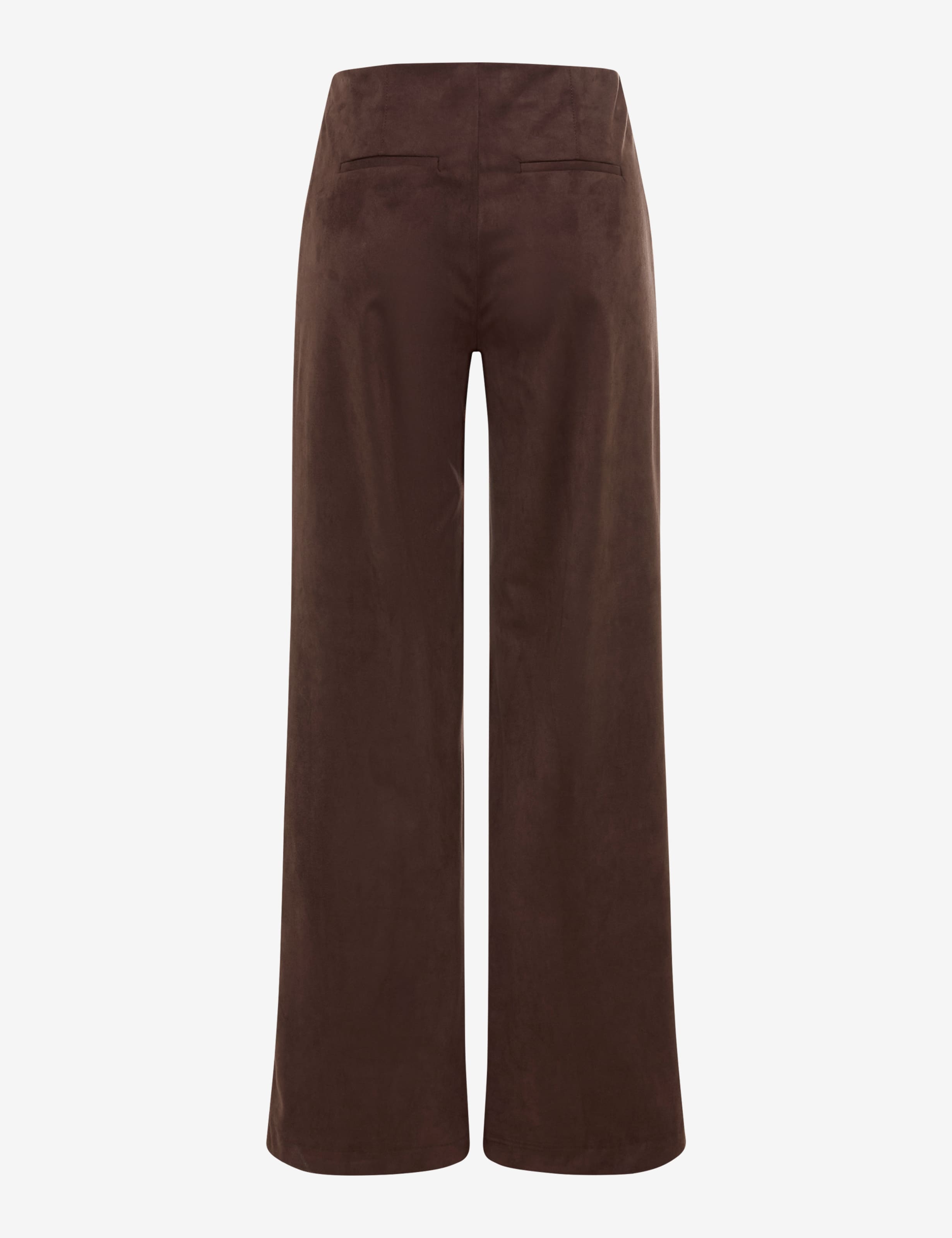Women Style LILLYTH FLARED Dark Brown Super Slim fit Stand-alone rear view