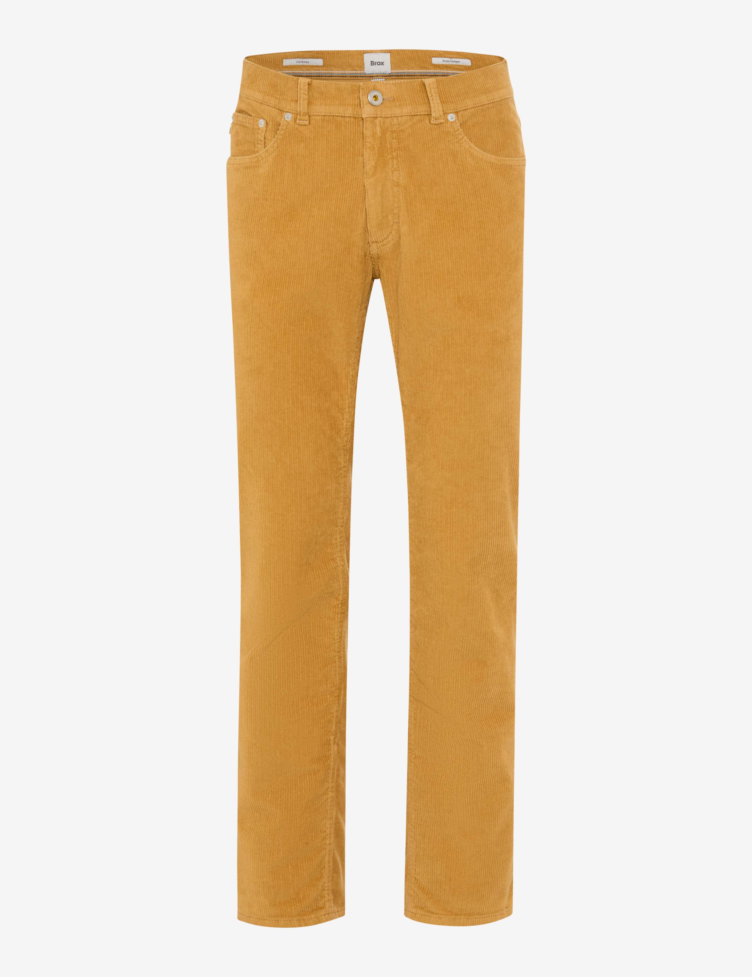 Homme Style COOPER Jaune Regular Fit Détourage avant