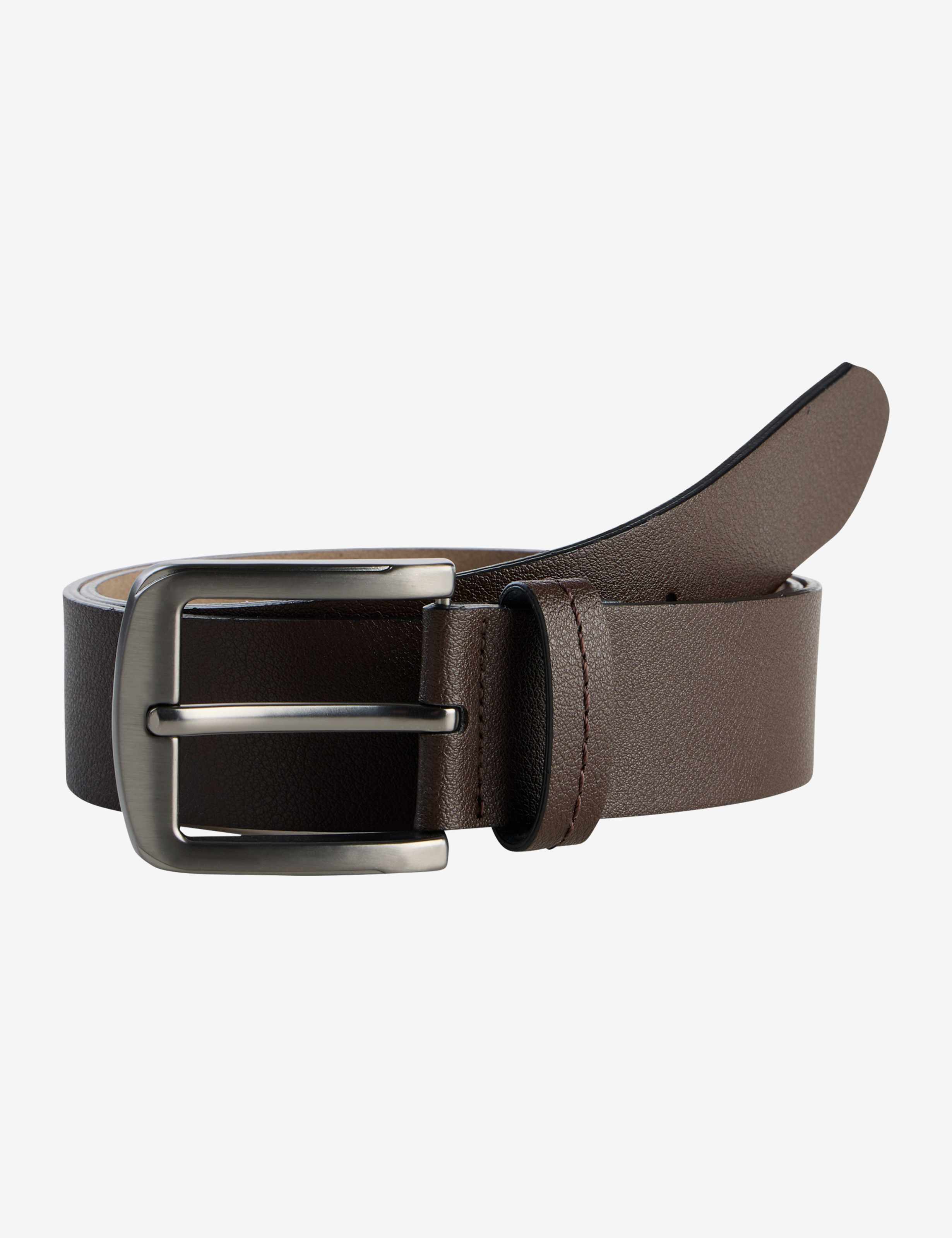 Herren Style HERRENGÜRTEL Dunkelbraun  Freisteller Front