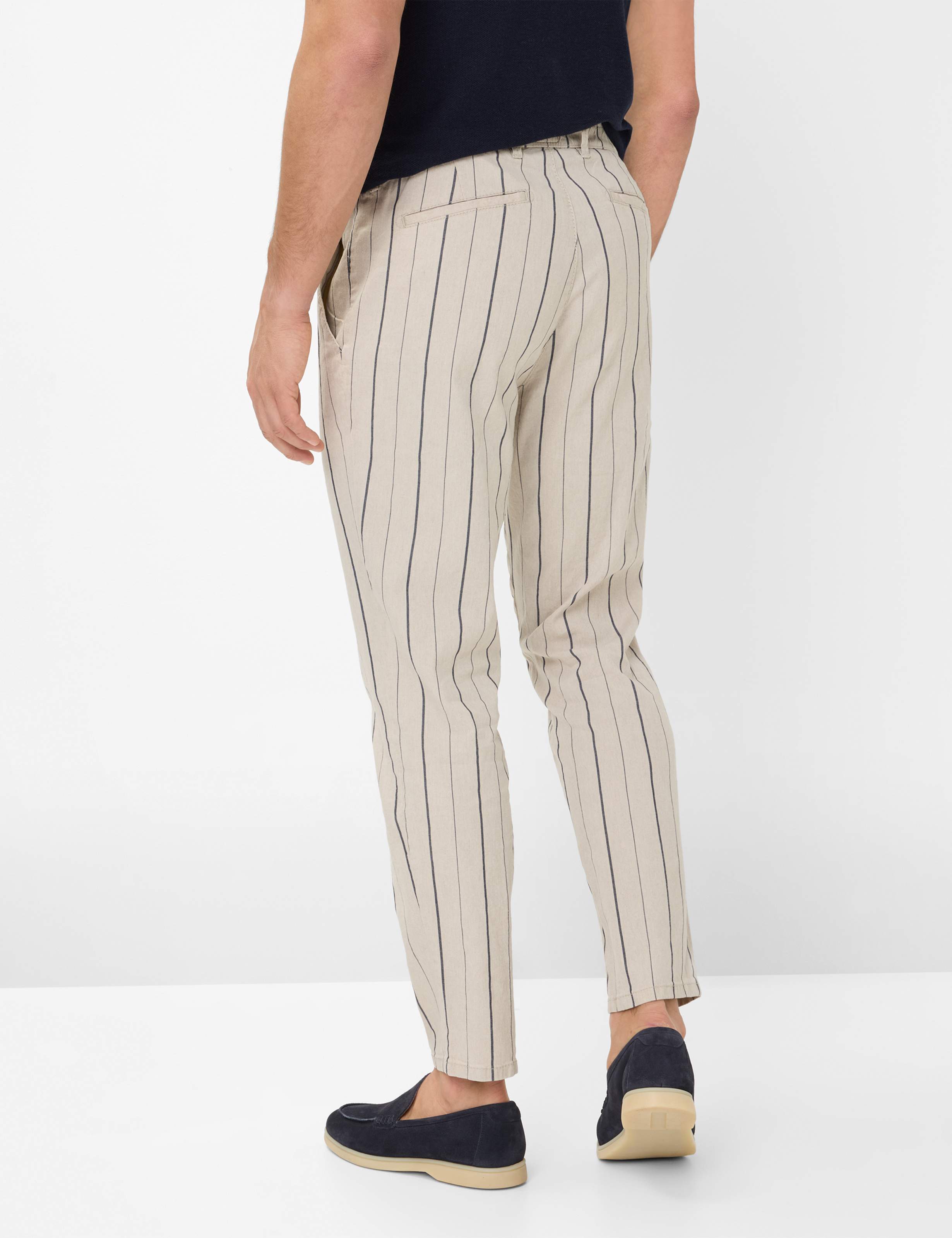 Homme Style TINO Beige Relaxed Fit Dos mannequin