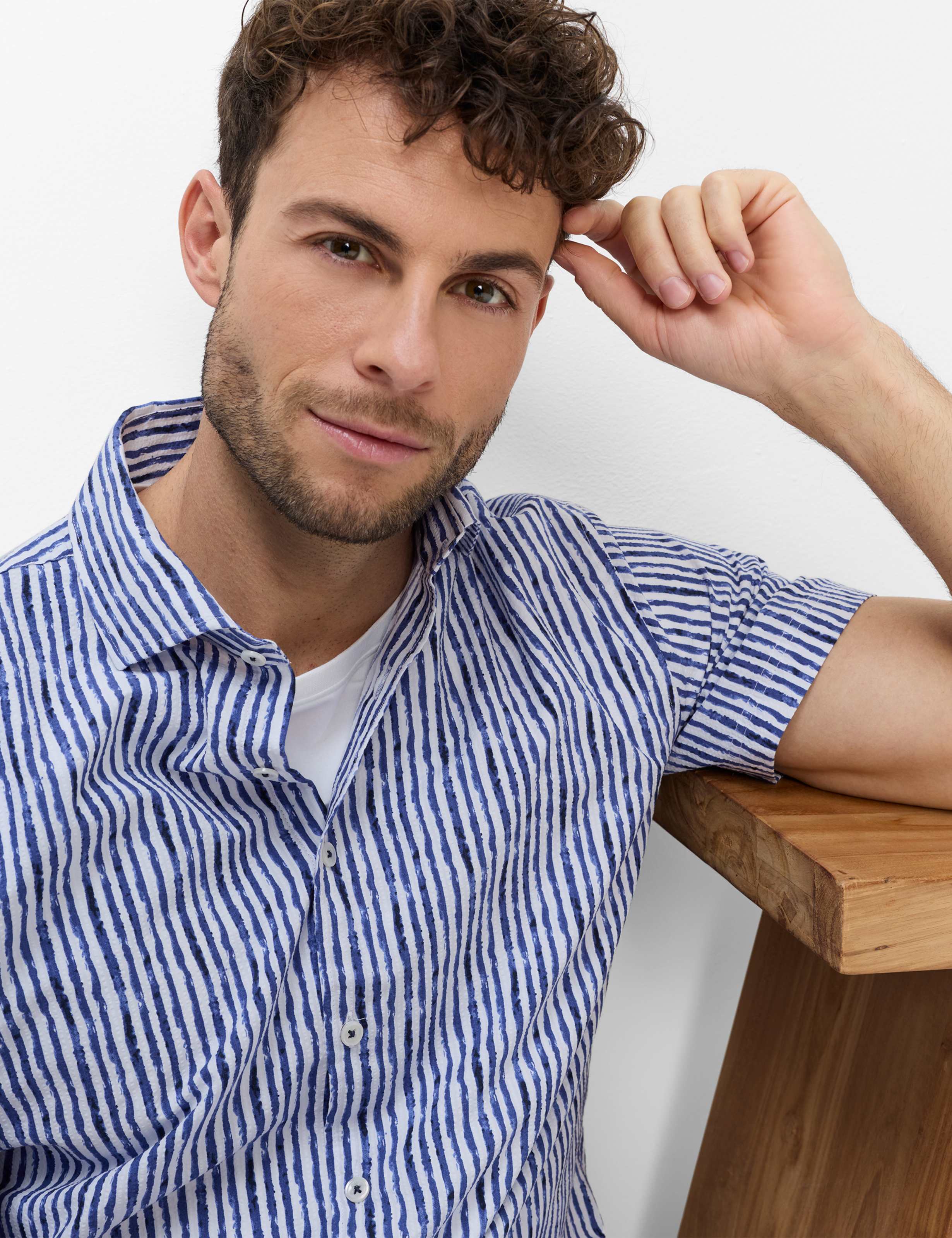 Heren Style HARDY Blauw  Detail 1