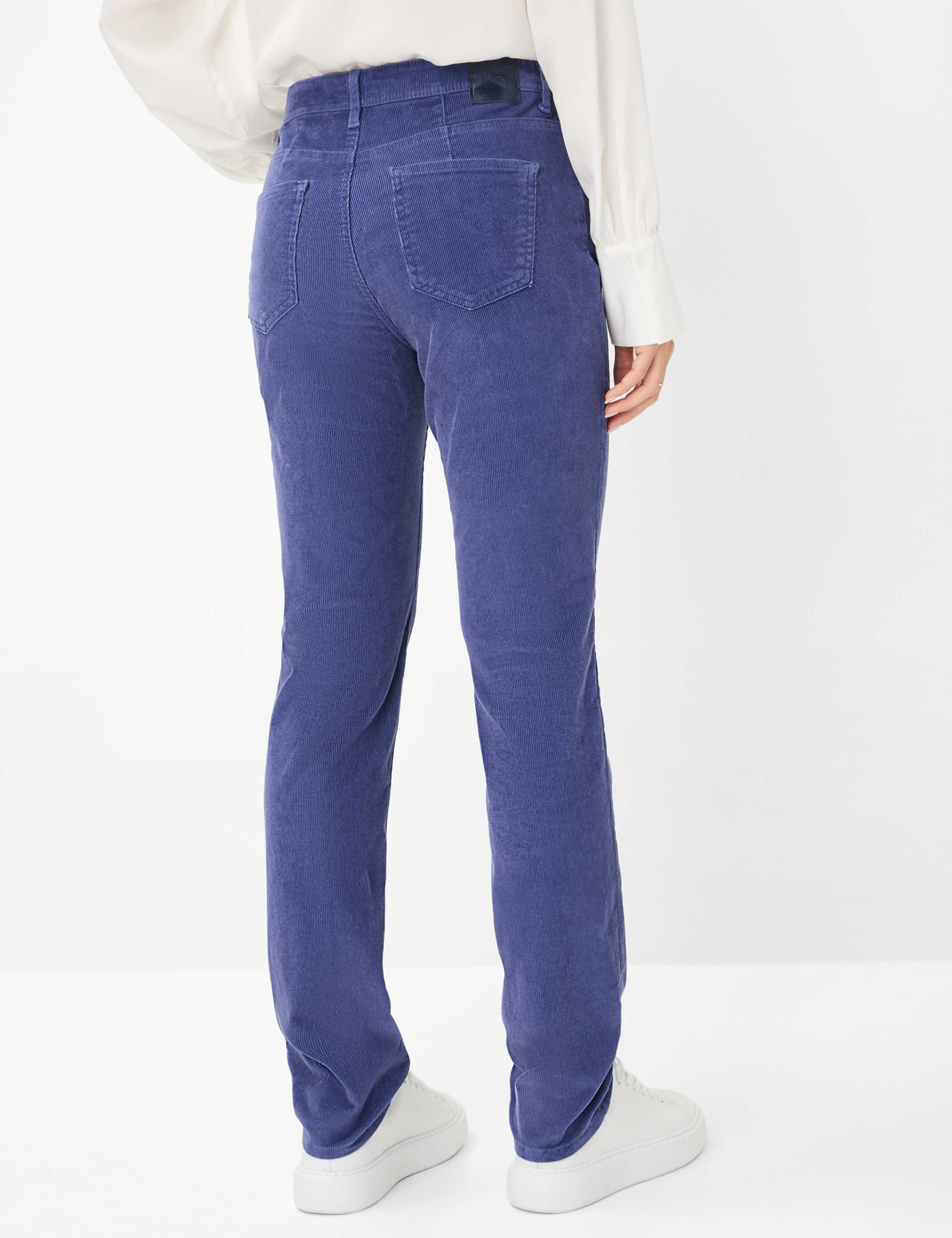 Thumbnail - Brax Damen Cordhose Style CAROLA DARK PURPLE, dunkles lila, Gr. 48