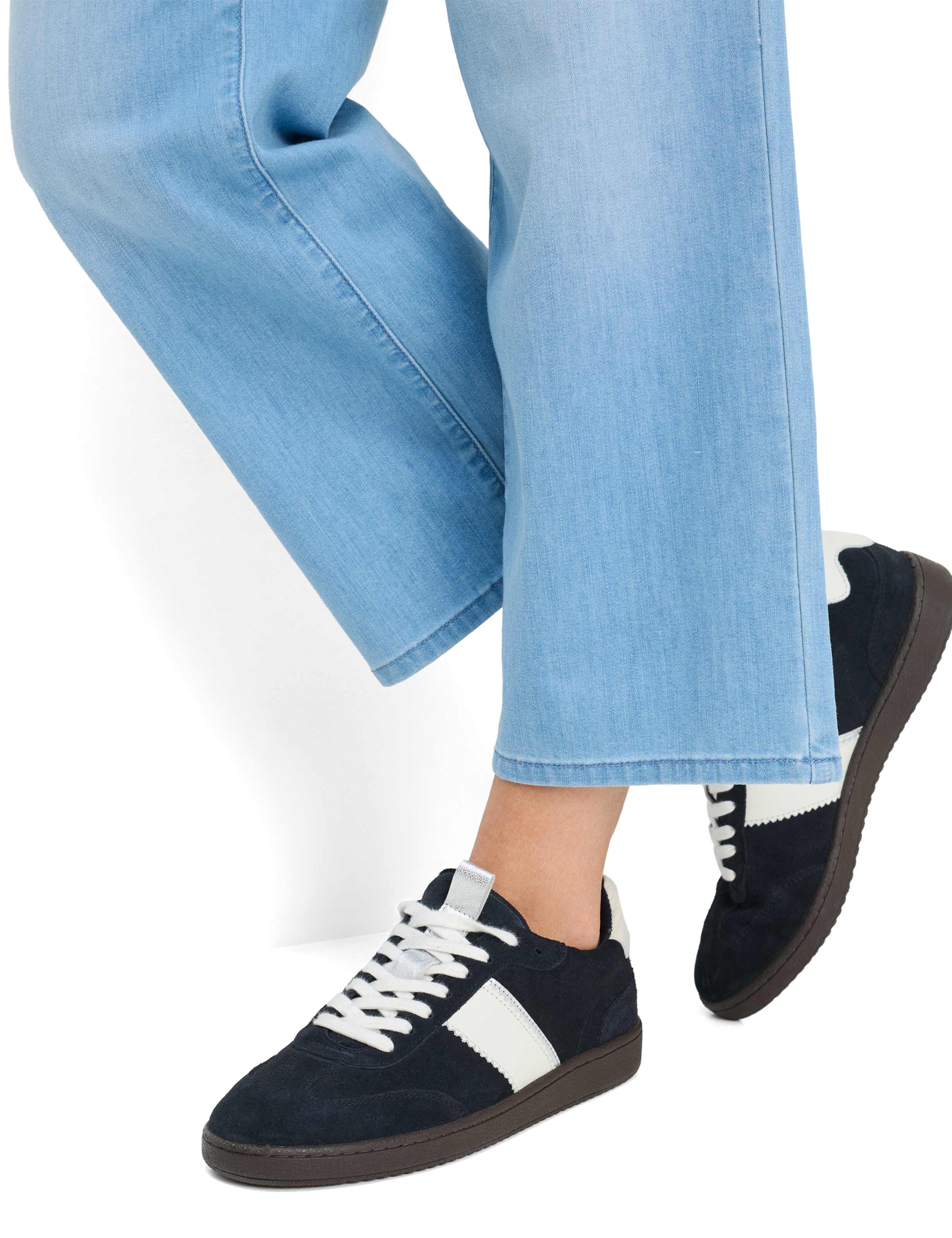 Women Style MAINE S Denim Blue Wide Leg Detail 2