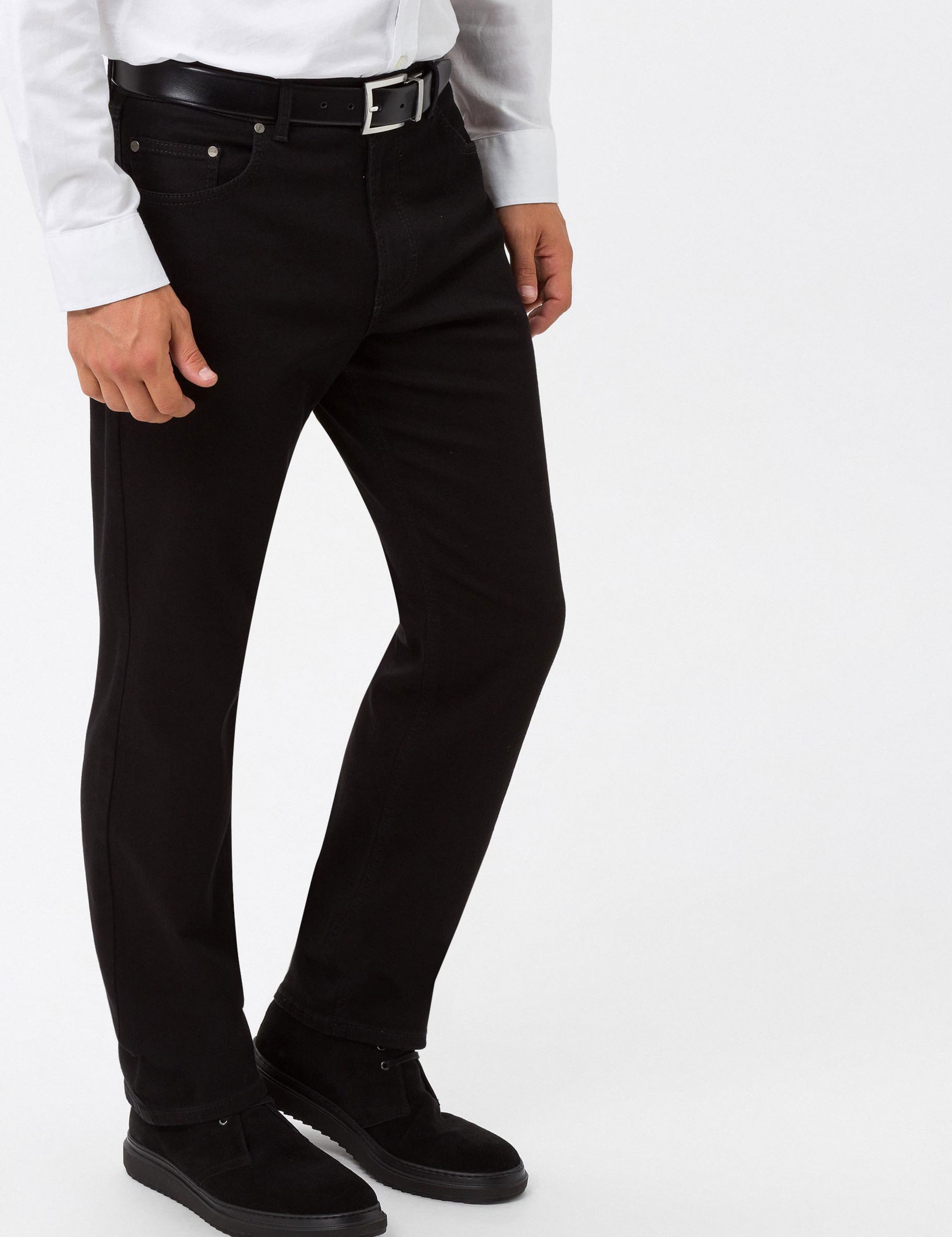 Thumbnail - Eurex by Brax Herren Style CARLOS BLACK BLACK, schwarz, Gr. 31/32