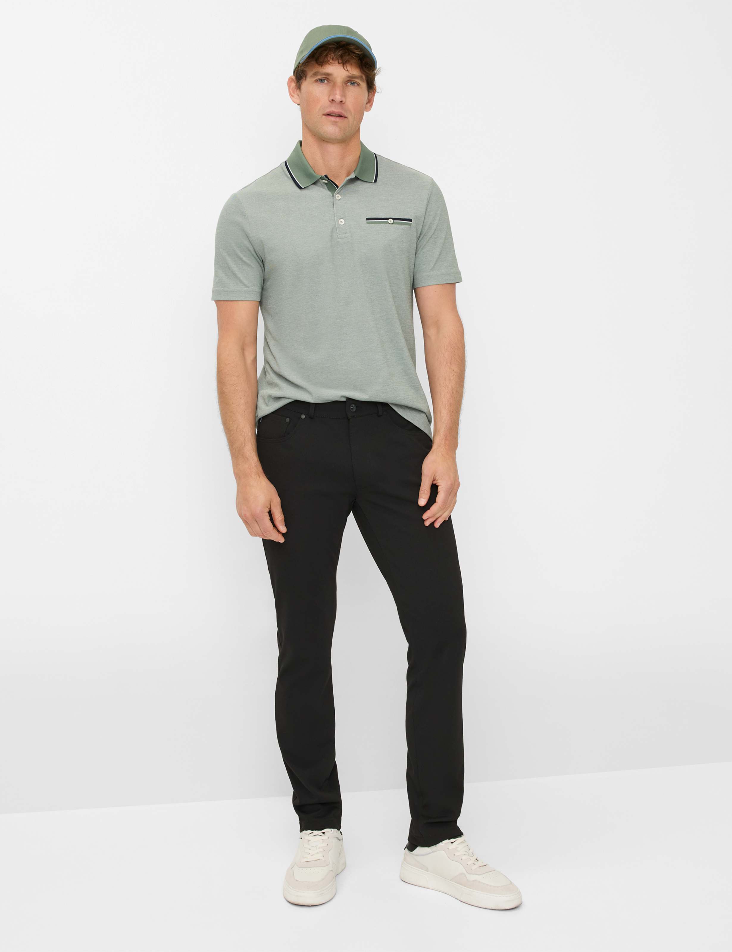 Heren Style CHUCK Zwart Modern Fit Model outfit